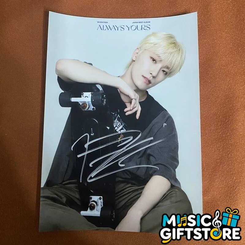 Seventeen Autographed Signed PHOTO Always Yours K-POP 4*6 2024 #MUGS, image 3