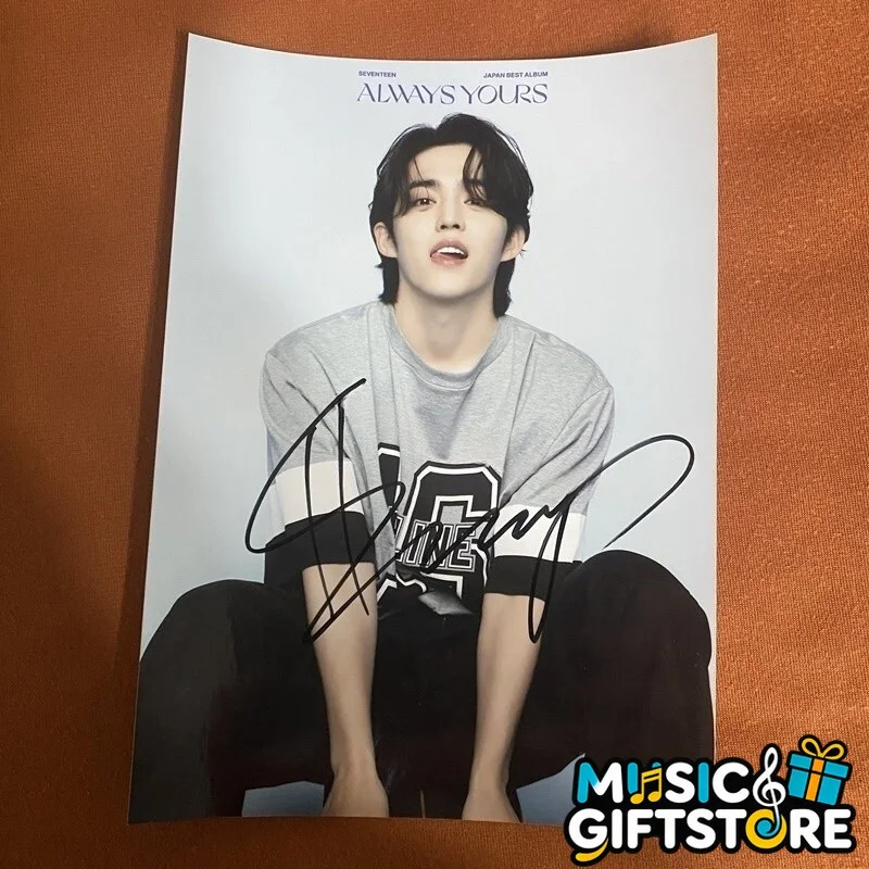 Seventeen Autographed Signed PHOTO Always Yours K-POP 4*6 2024 #MUGS, image 4