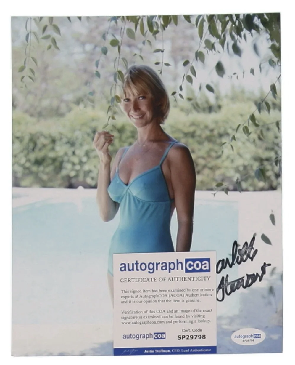 Charlotte Stewart — Charlotte Stewart Signed 8x10 Photo Little House Prairie Autograph COA, изображение 2