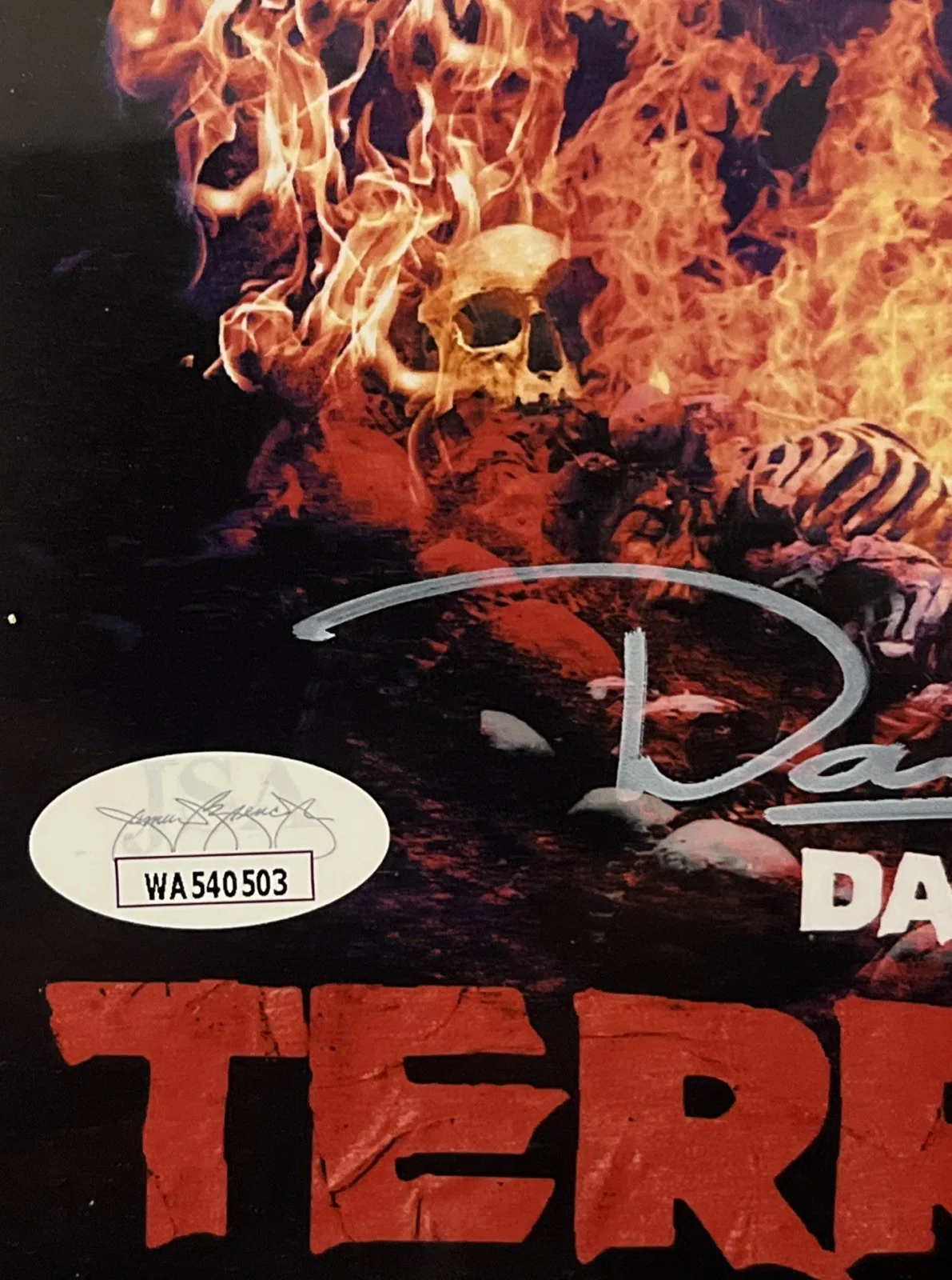 Damien Leone — Damien Leone Signed 8x10 Terrifier 2 Photo Director Creator Art Clown JSA COA, image 3