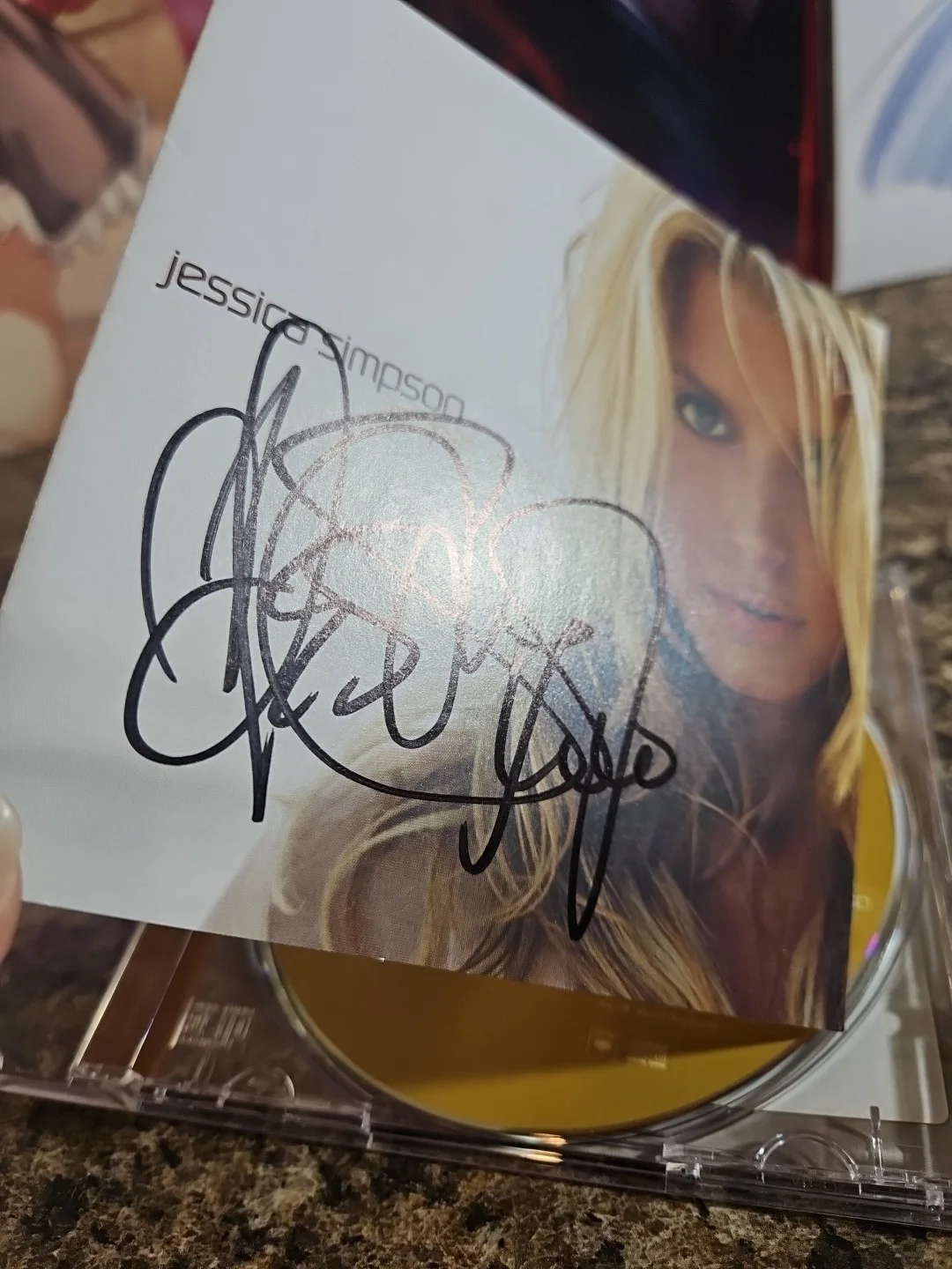 Jessica Simpson signed In This Skin Cd Signature 💿, image 4