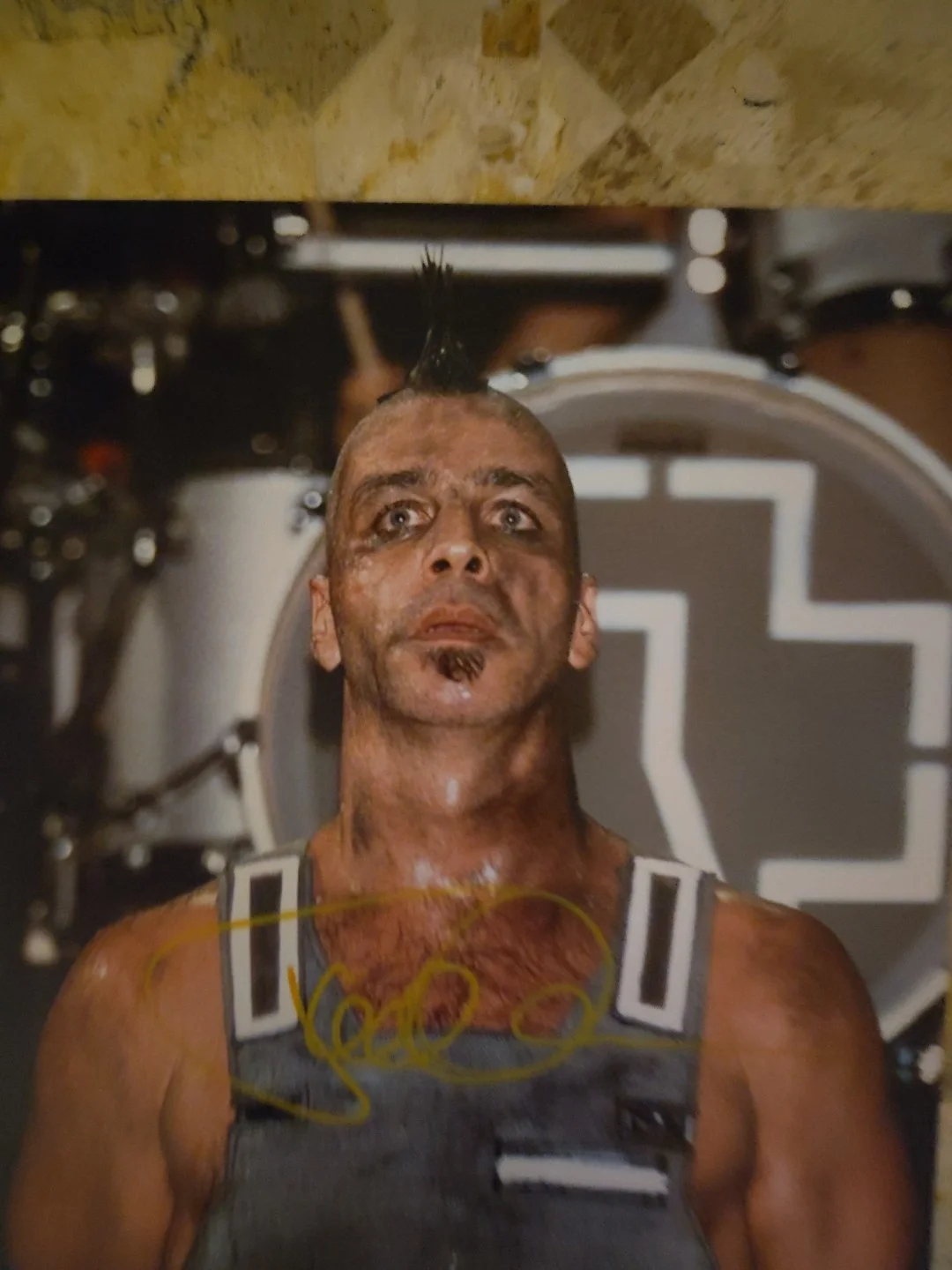 Till Lindemann Signed 11x14 Large Photo Rammstein Era, изображение 2