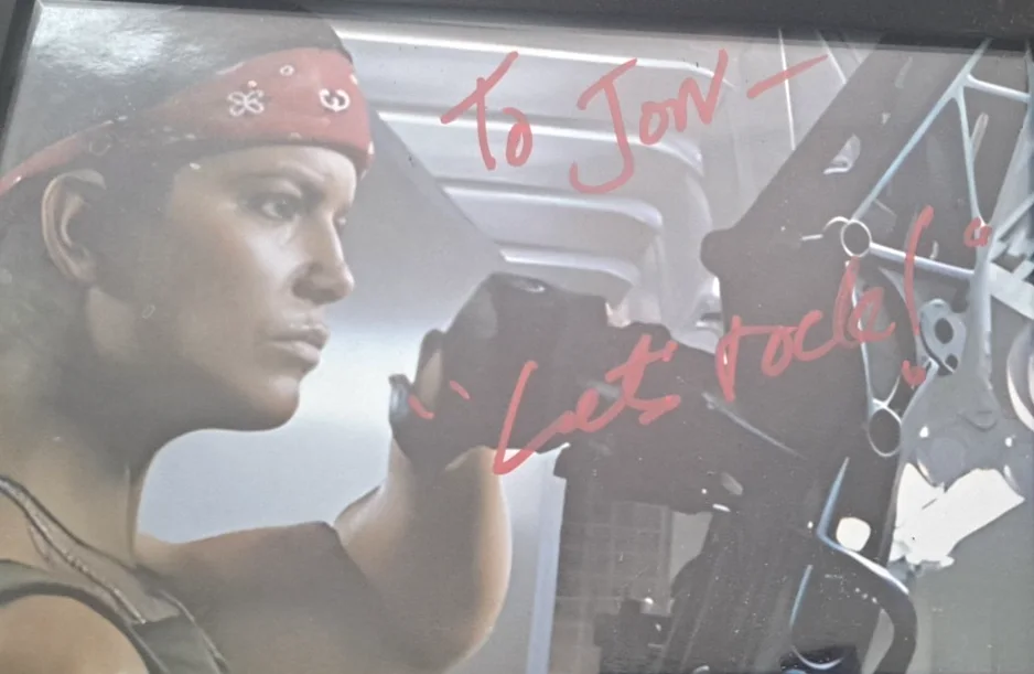 JENETTE GOLDSTEIN Hand Signed "ALIENS" 11x14 Photo, изображение 4