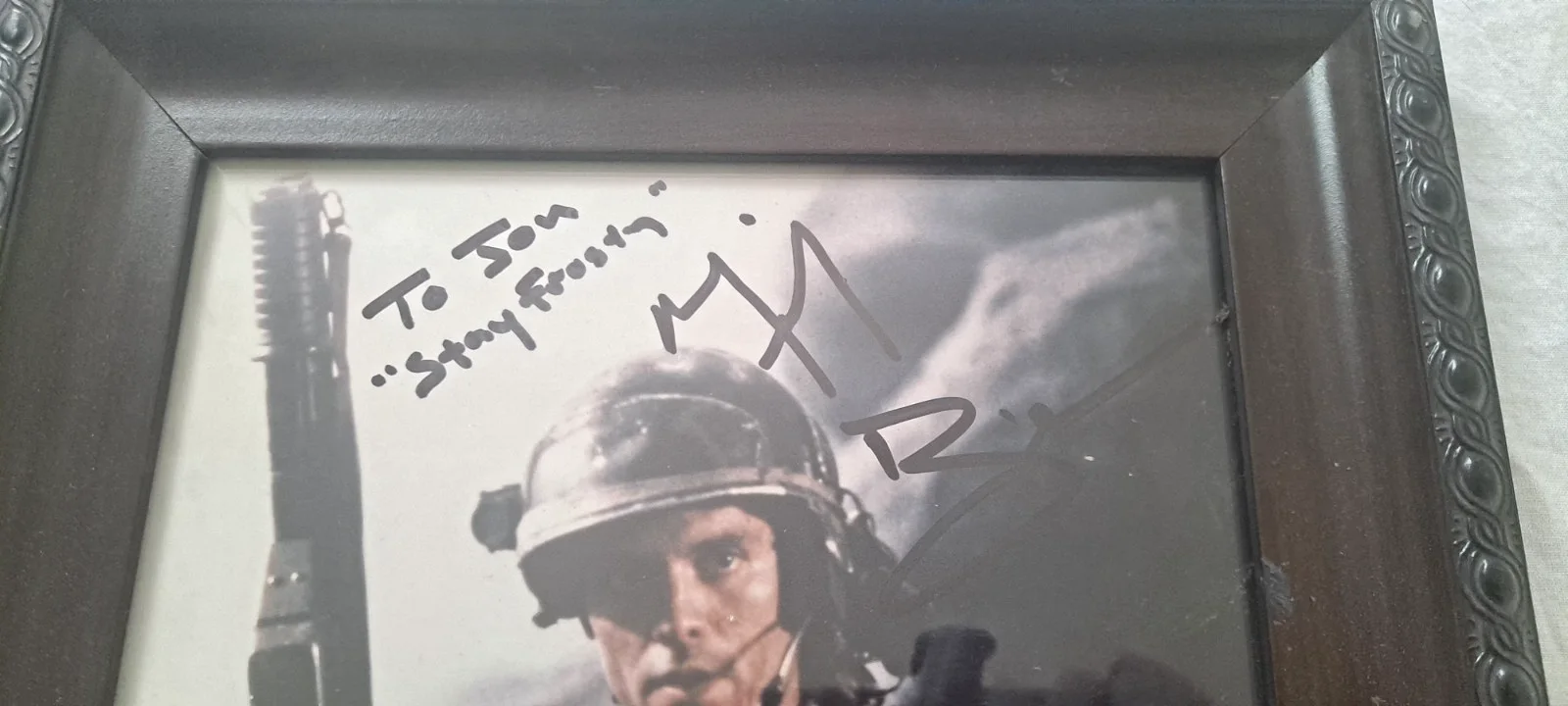 MICHAEL BIEHN Signed ALIENS 8x10 Photo Autograph Jon Inscription, image 4