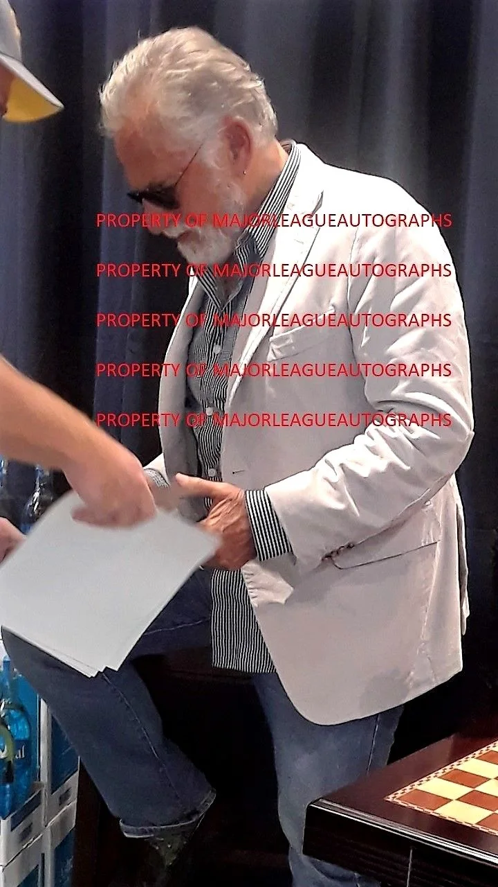 JONATHAN GOLDSMITH DOS EQUIS MAN ADIOS SIGNED AUTOGRAPHED 8X10 PHOTO COA & PROOF, изображение 2