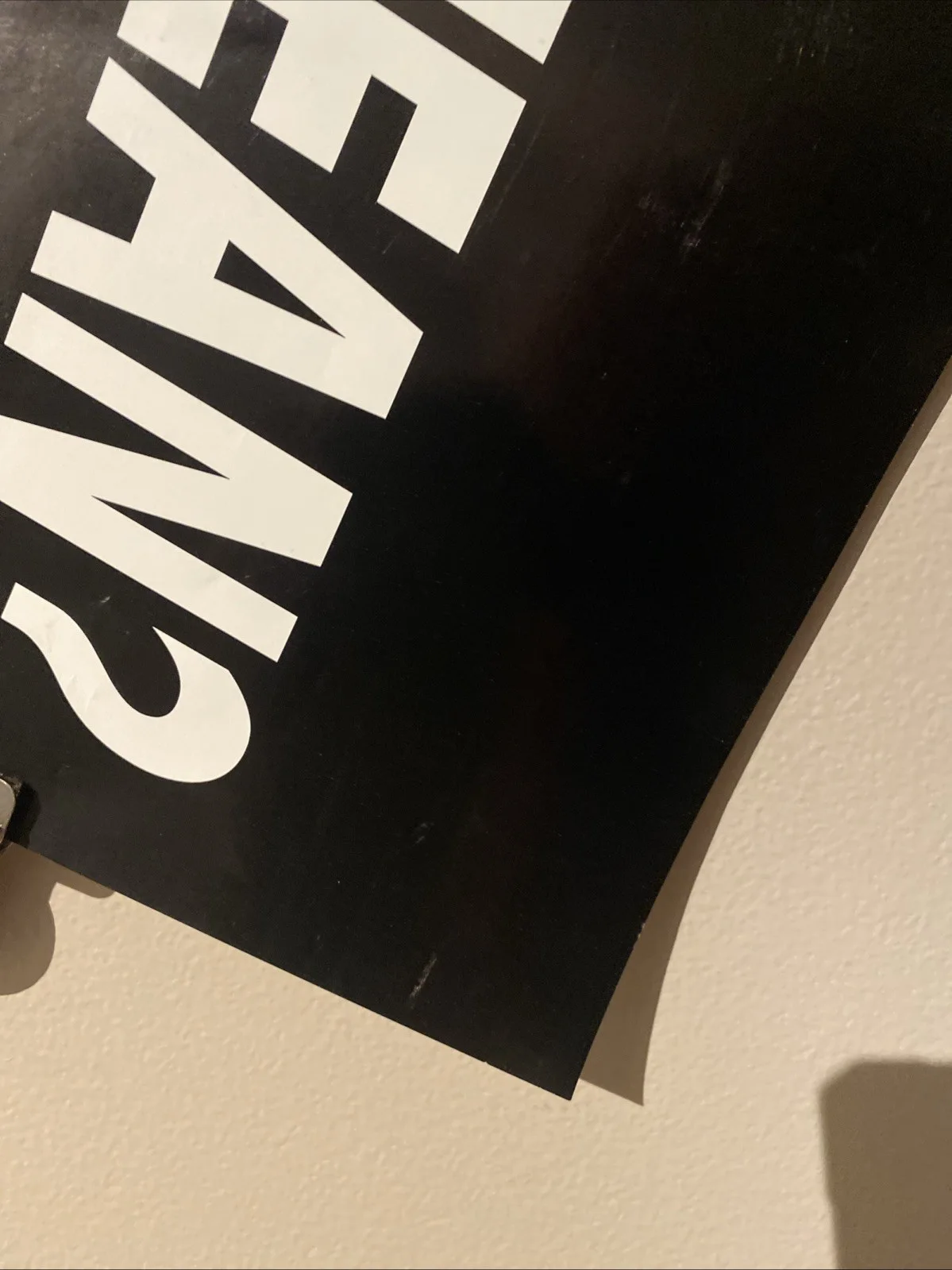 Oasis PROMO Poster 1997 D’You Know What I Mean? RARE Banner Style approx 10”x30”, изображение 3