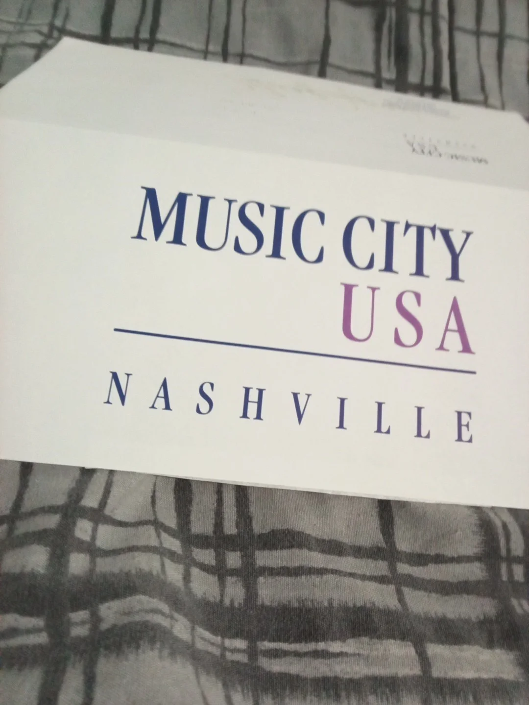 Music City USA Signed By George Jones Invitation, изображение 3