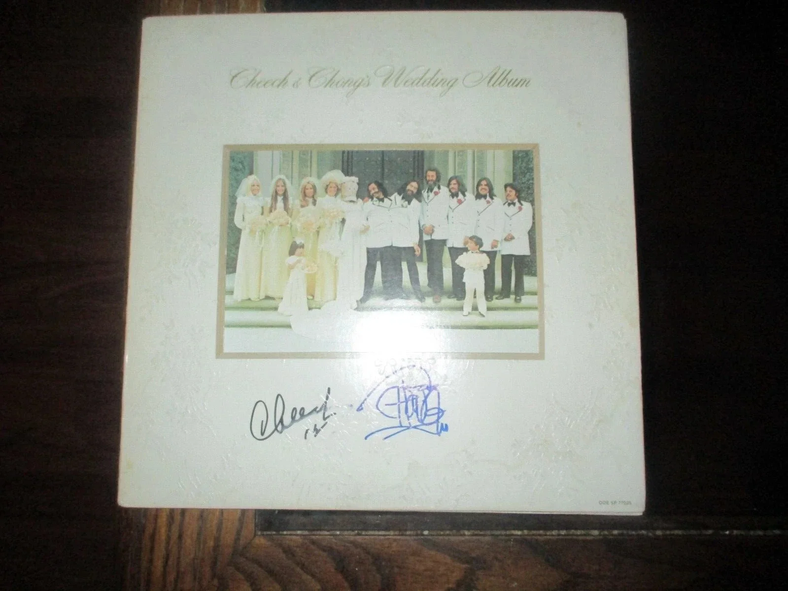 CHEECH & CHONG AUTHENTIC SIGNED/AUTOGRAPHED VINYL RECORD ALBUM-JSA CERTIFIED, image 2