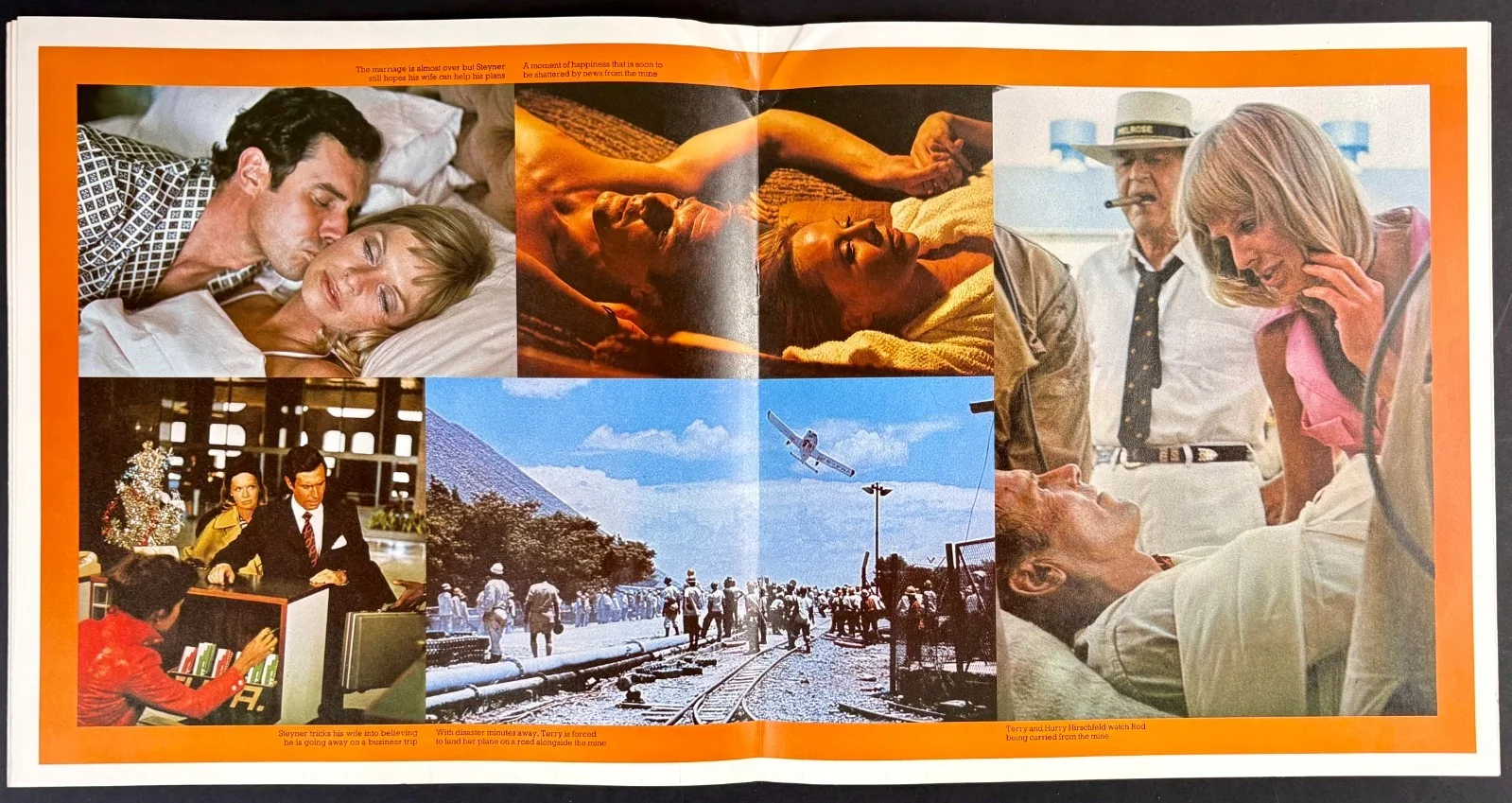 Gold ORIGINAL Film Brochure Roger Moore Susannah York 1974, image 3