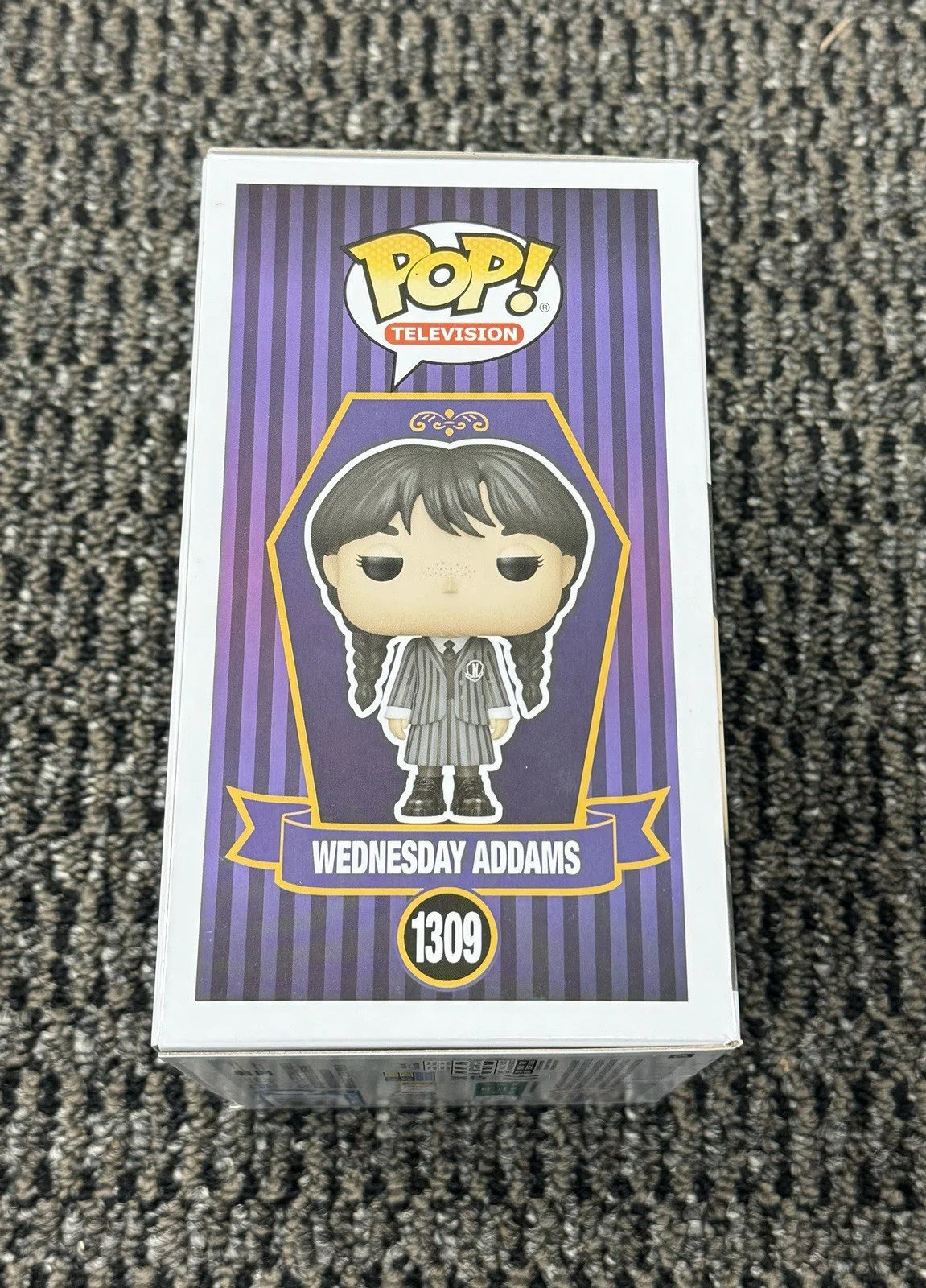 Jenna Ortega — Jenna Ortega Wednesday Addams Signed Autograph #1309 Funko Pop PSA/DNA Authentic, изображение 4