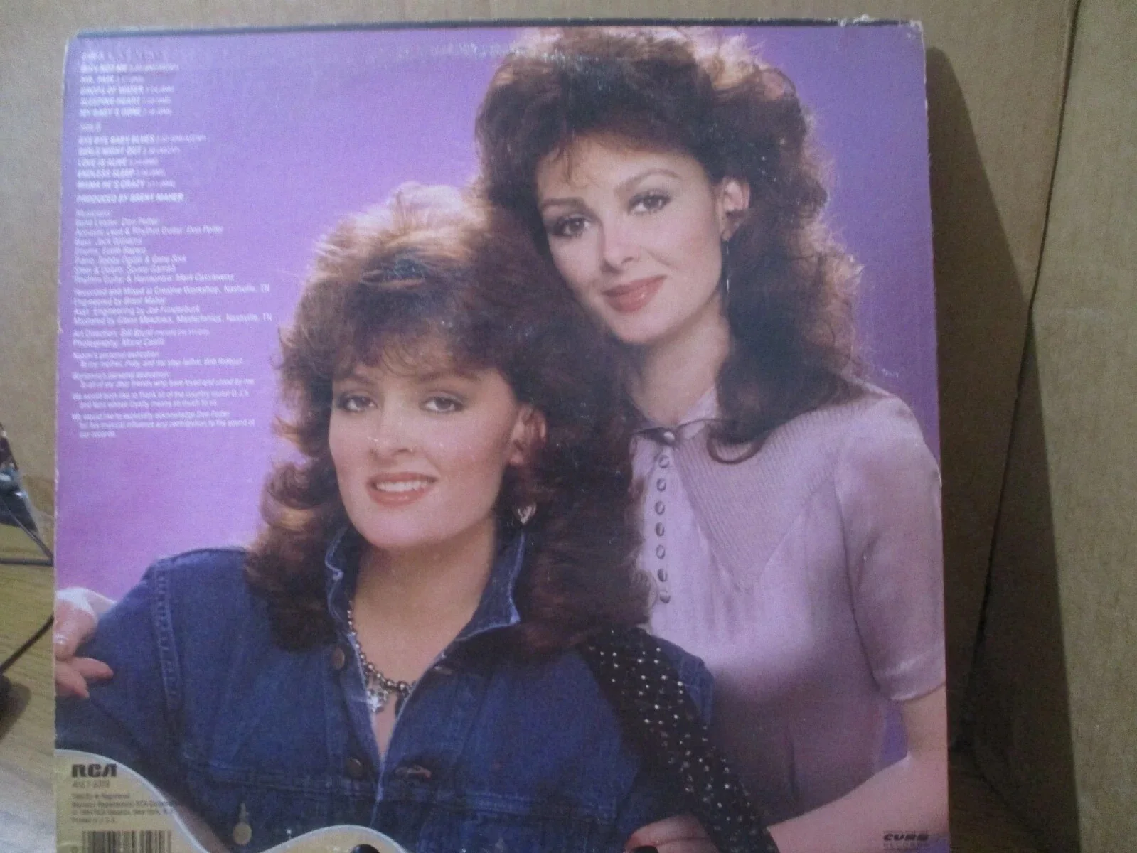 THE JUDDS WYNONNA & NAOMI (RIP) AUTHENTIC SIGNED/AUTOGRAPHED VINYL RECORD ALBUM, image 5