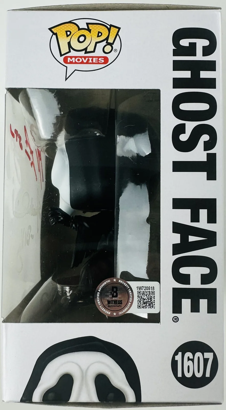 Matthew Lillard — Matthew Lillard Skeet Ulrich signed Ghostface Funko 1607 Scream autograph BAS 18, изображение 2