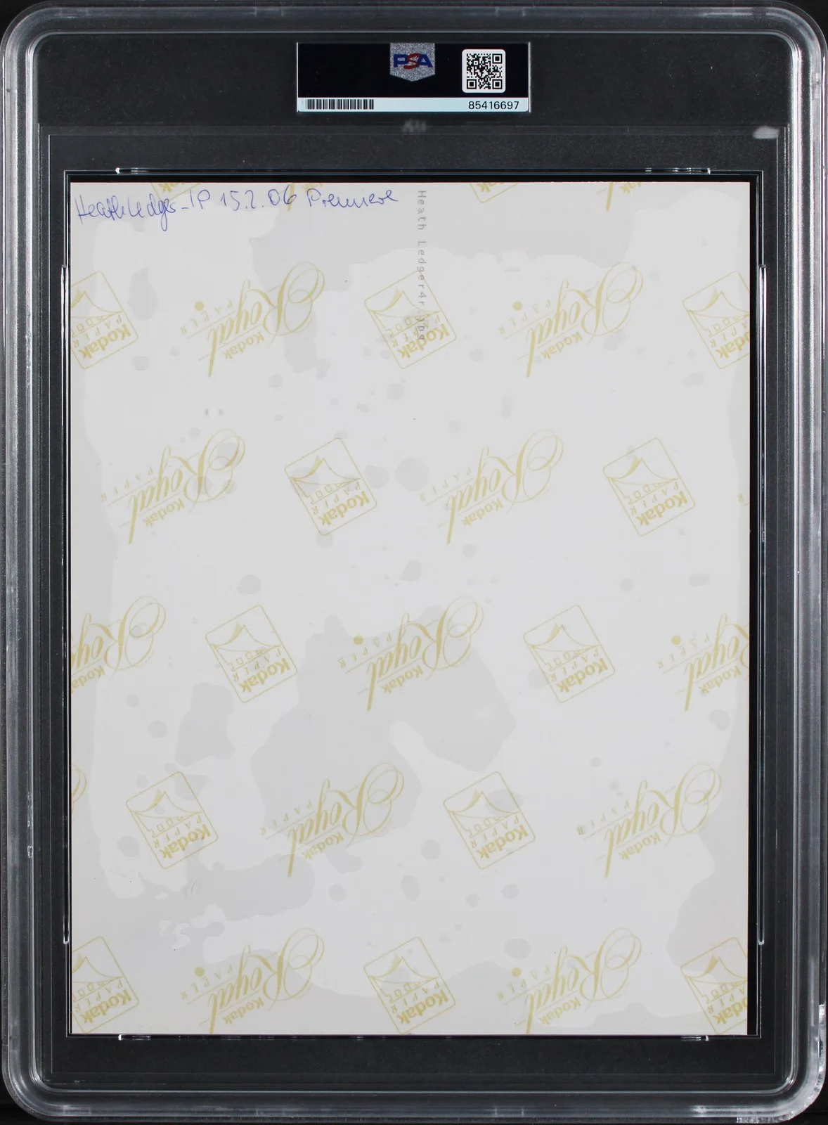 Heath Ledger — Heath Ledger Brokeback Mountain Authentic Signed 8x10 Photo PSA/DNA Slabbed, image 2