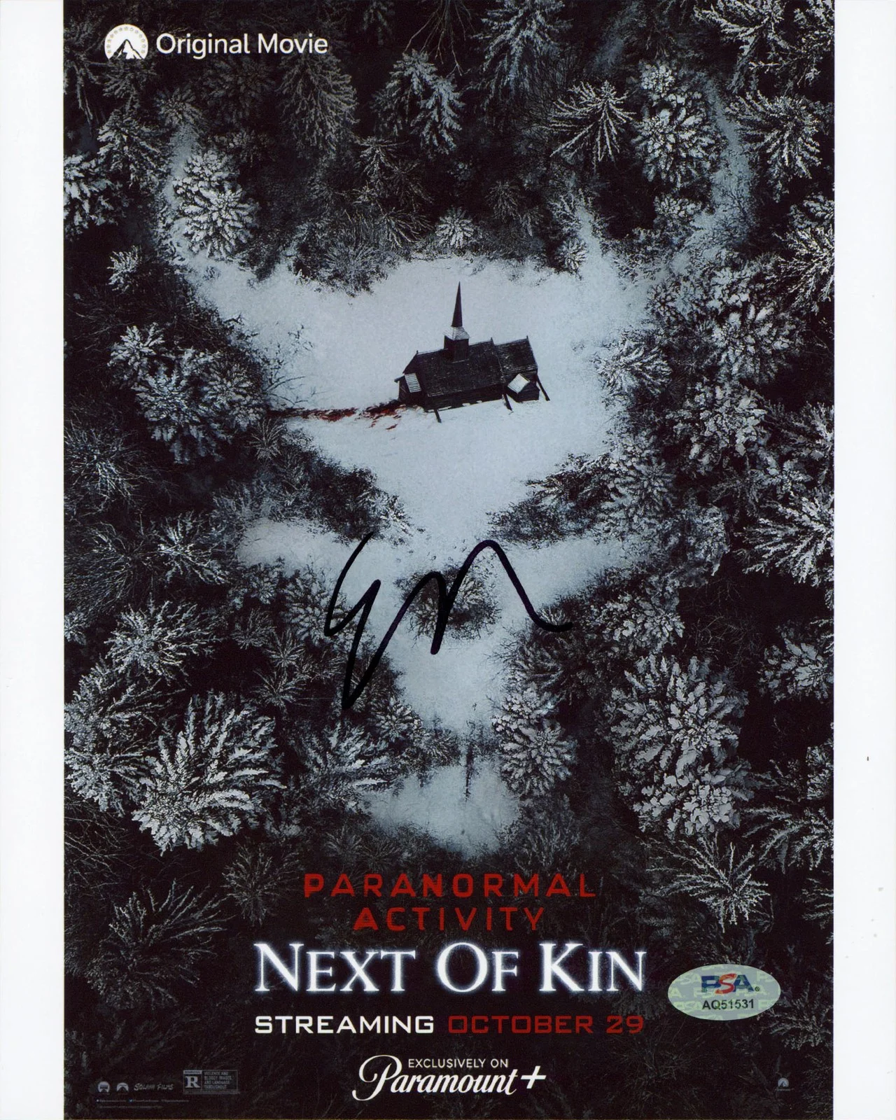 Emily Bader — Emily Bader Paranormal Activity Next of Kin Authentic Signed 8x10 Photo PSA/DNA