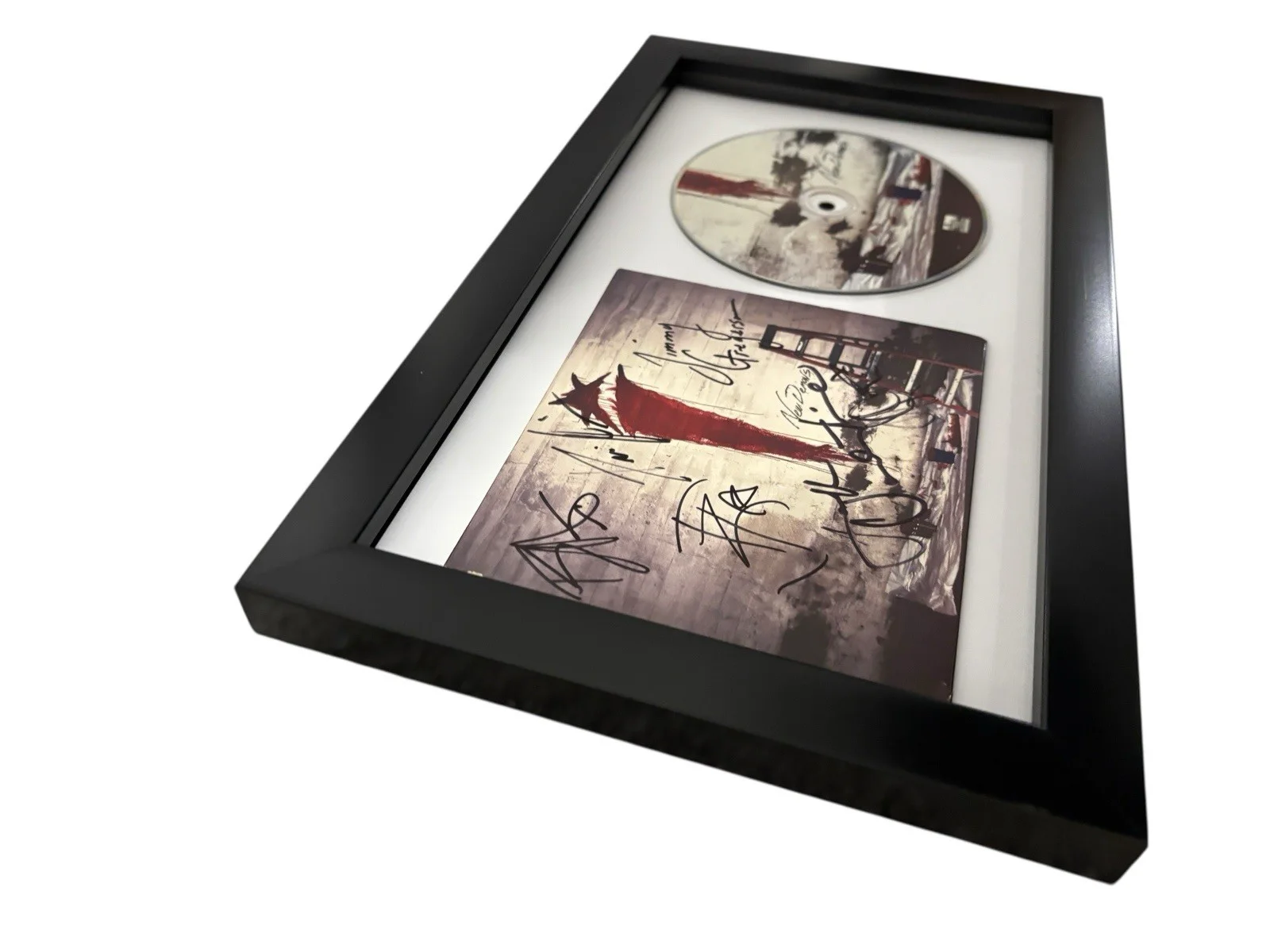 I SEE STARS SIGNED AUTOGRAPH x6 NEW DEMONS FRAMED & MATTED CD DEVIN OLIVER +5, image 2