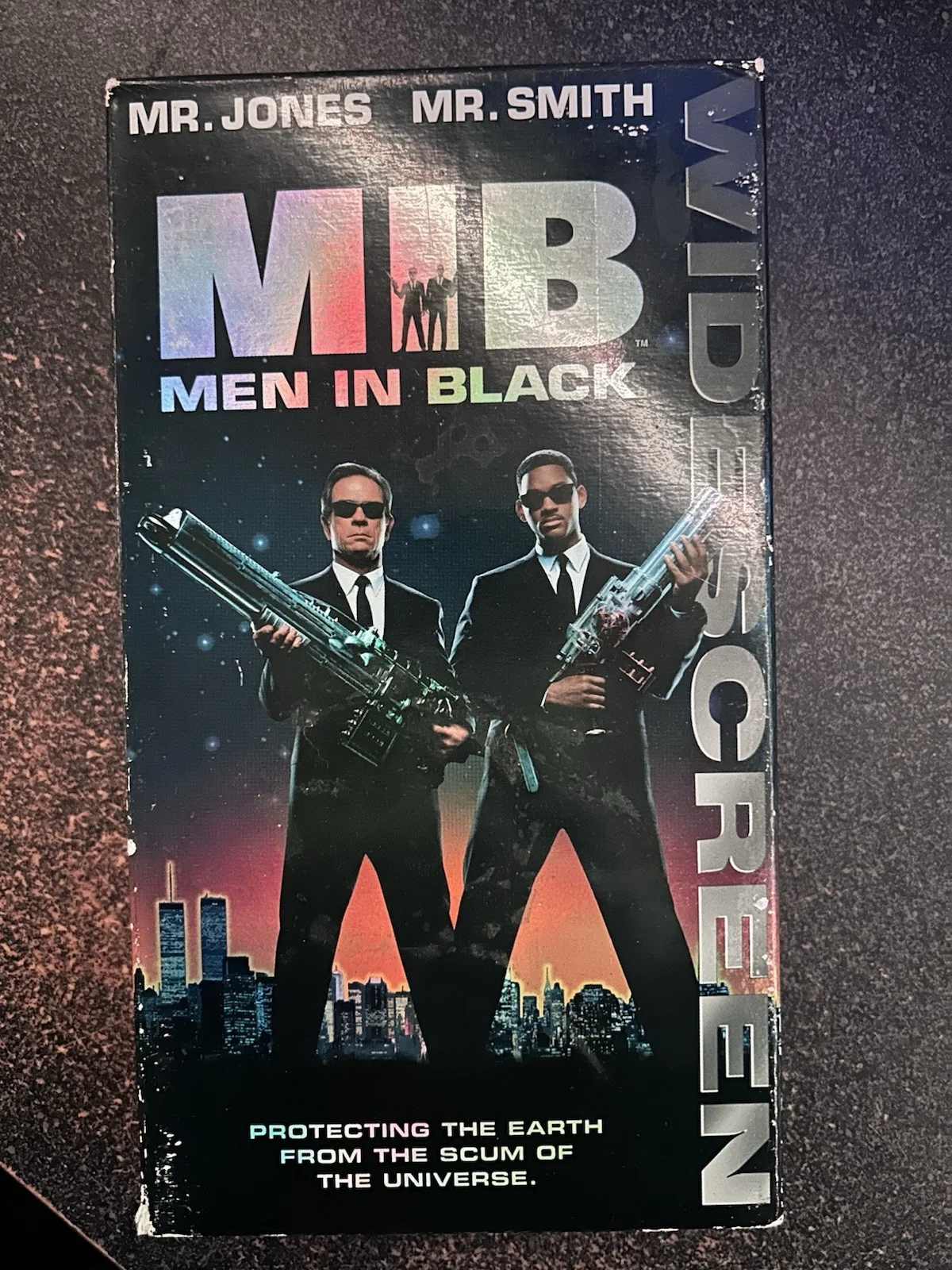 Men In Black VHS Tape Signed By Vincent D'Onofrio And Personalized Rare, изображение 3