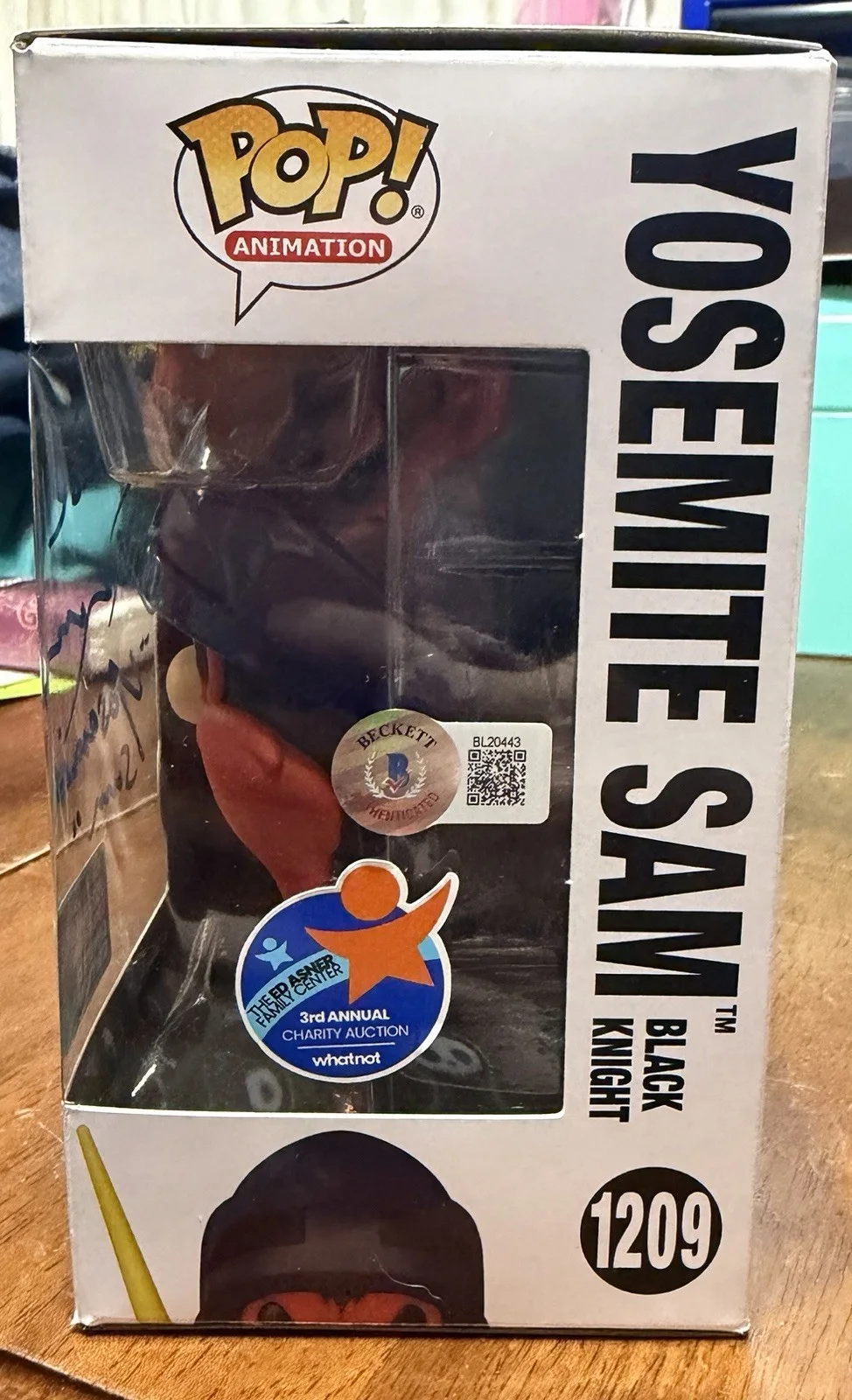 Maurice LaMarche — Maurice LaMarche Signed Yosemite Sam Autographed Funko Pop Figure Beckett Rare, image 4