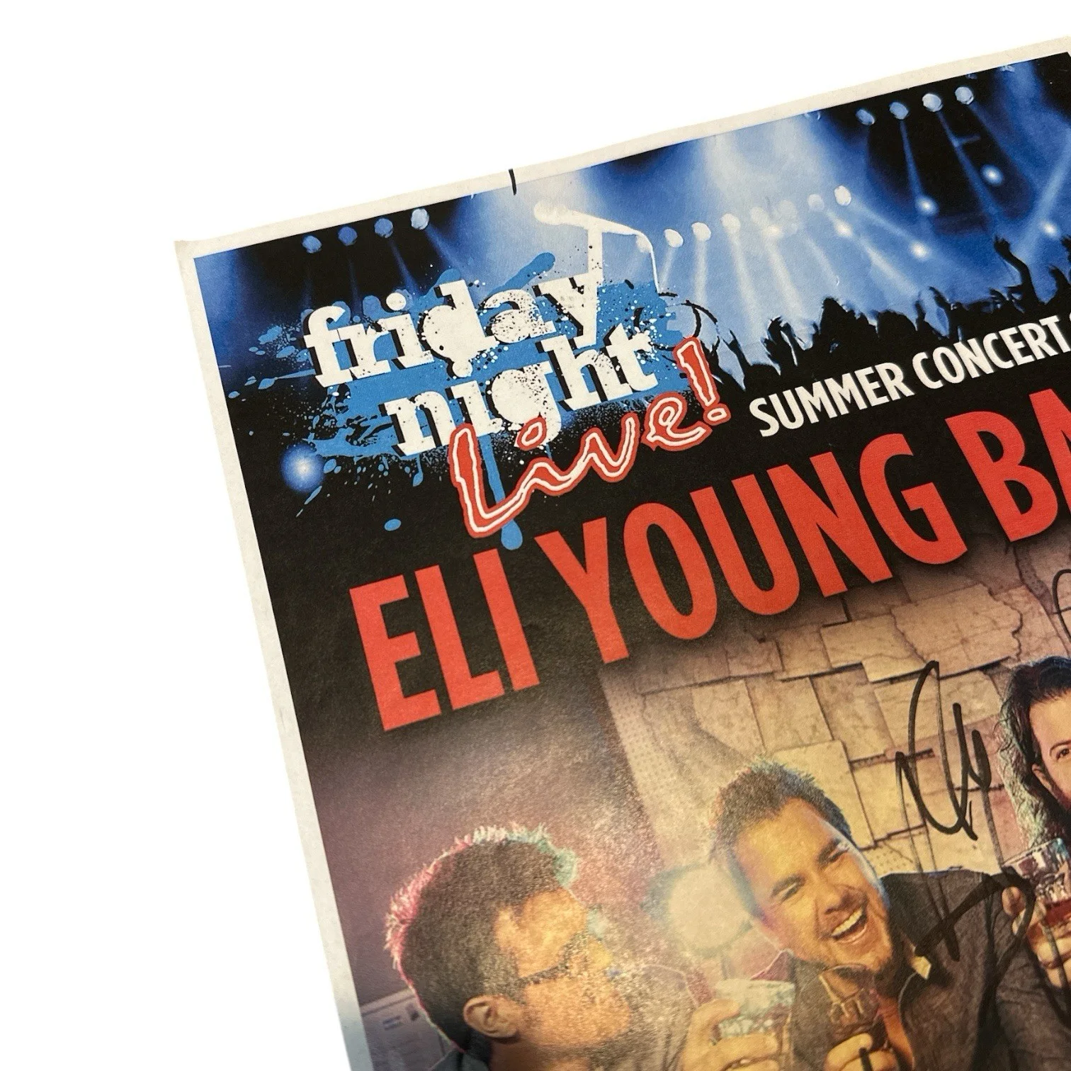 Eli Young Band Signed Autograph 11x17” Concert Tour Poster! “Crazy Girl” Country, изображение 4