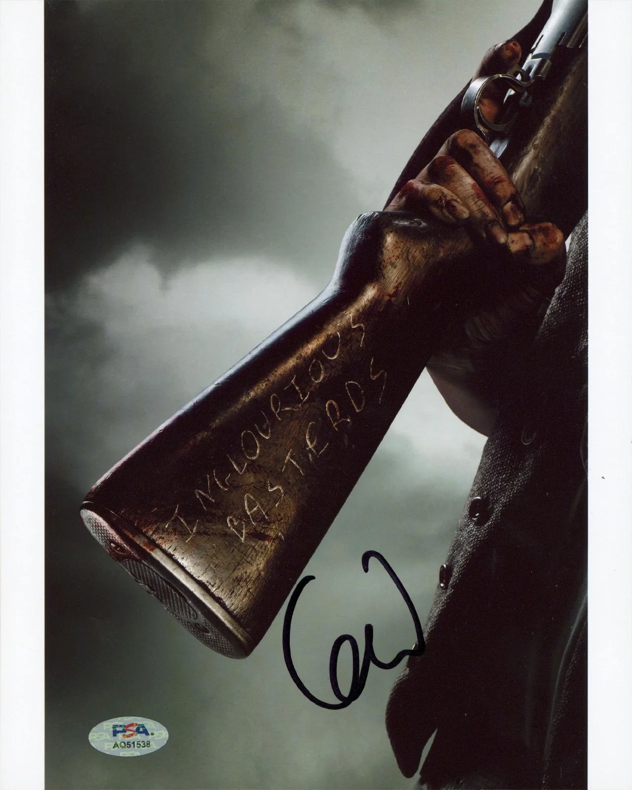 Christoph Waltz — Christoph Waltz Inglourious Basterds Signed 8x10 Vertical Photo PSA/DNA #AQ51538