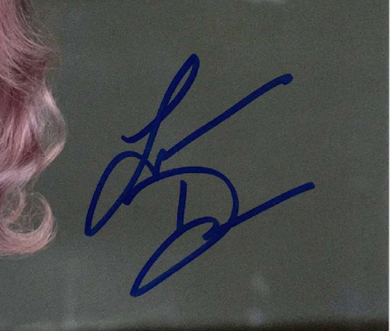 LAURA DERN SIGNED 11x14 PHOTO HOLDO LAST JEDI STAR WARS BECKETT WITNESSED BAS, изображение 2