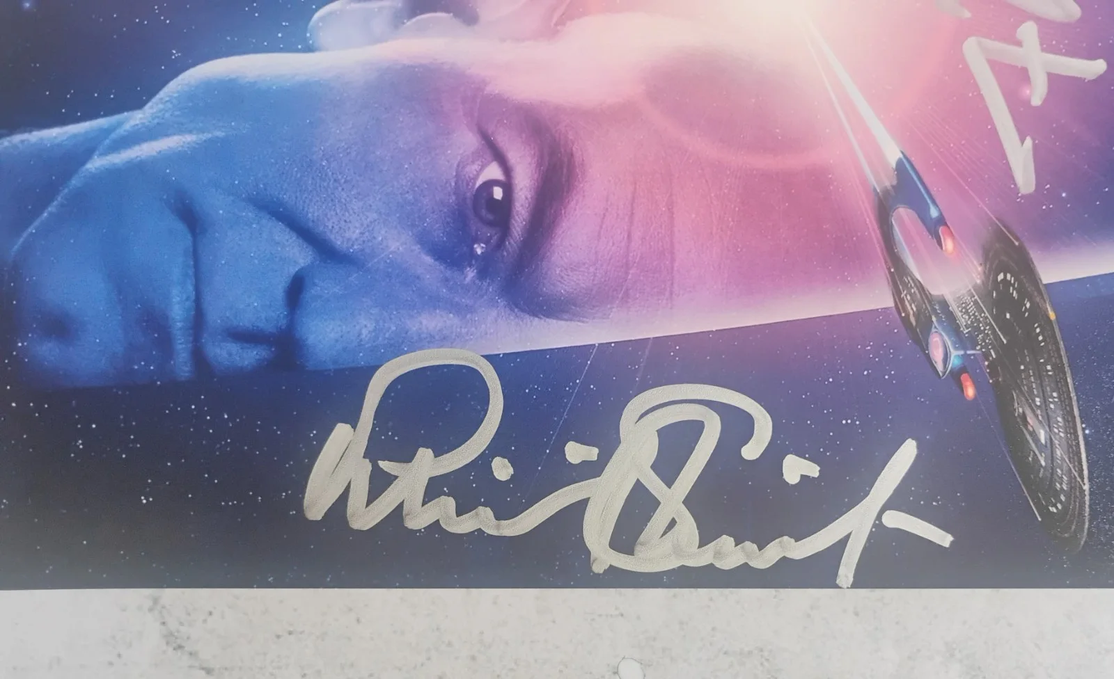 William Shatner Patrick Stewart Hand Signed Photo JSA COA Star Trek Generations, image 2
