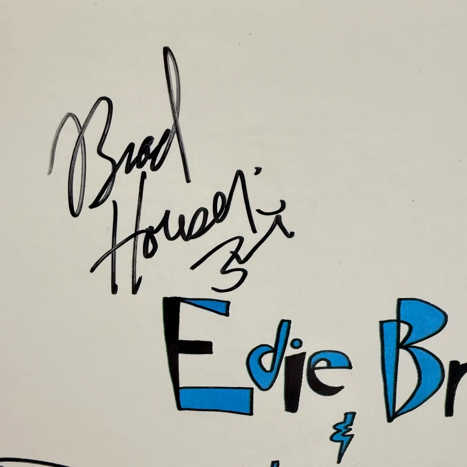 AUTOGRAPHED- EDIE BRICKELL & NEW BOHEMIANS "Shooting Rubberbands..." VINYL NM, image 5