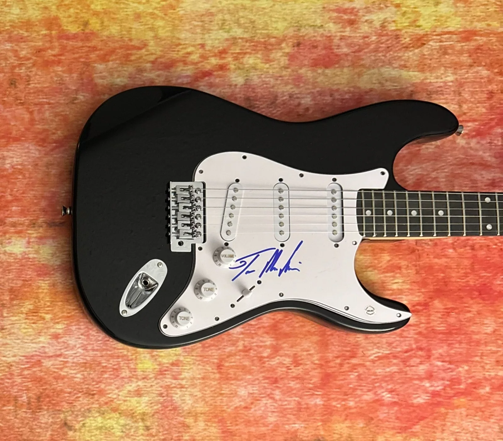 GFA G3 Band Guitarist * TONY MacALPINE * Signed Electric Guitar PROOF COA, image 5