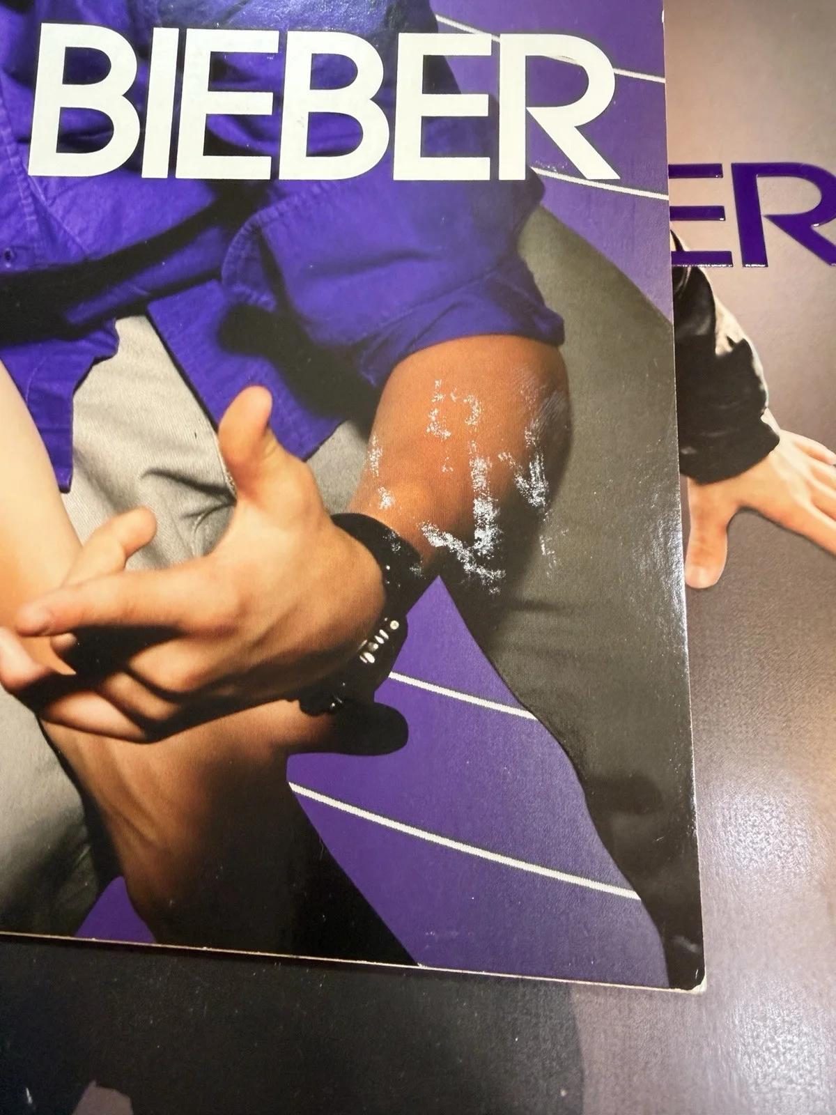 2 Justin Bieber Autographed Signed Tour Book Programs Epperson COA Full Name!!, image 4