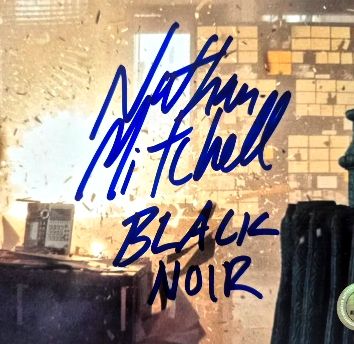 Nathan Mitchell — NATHAN MITCHELL SIGNED AUTOGRAPHED 8X10 THE BOYS BLACK NOIR PHOTO RARE BAS COA, изображение 2