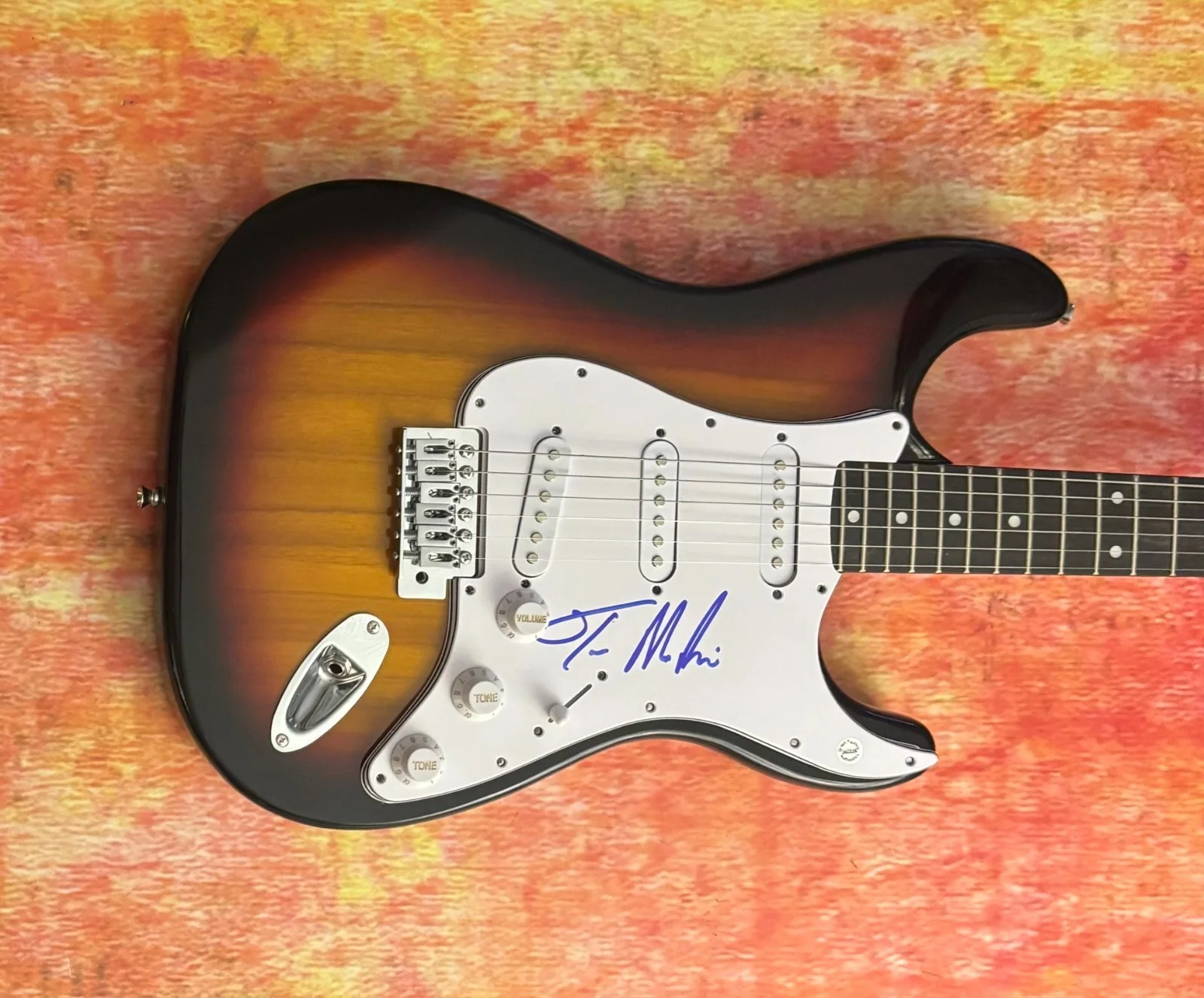 GFA G3 Band Guitarist * TONY MacALPINE * Signed Electric Guitar PROOF COA, image 2