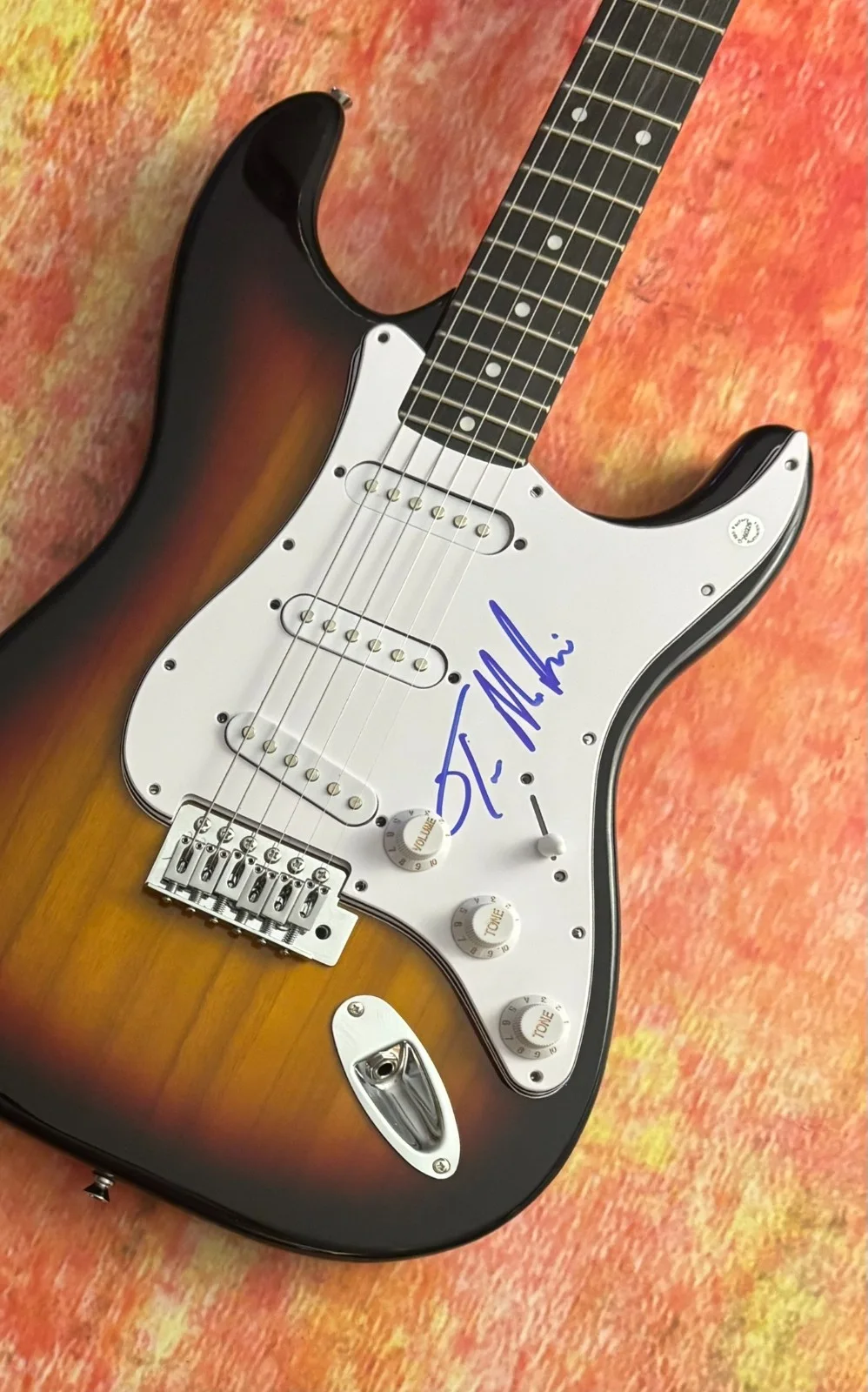 GFA G3 Band Guitarist * TONY MacALPINE * Signed Electric Guitar PROOF COA, image 5
