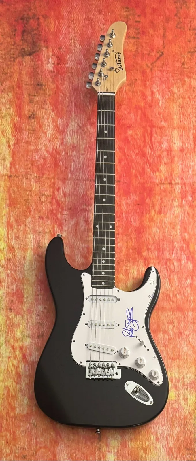 GFA Def Leppard Bassist * RICK SAVAGE * Signed Electric Guitar PROOF COA, image 4