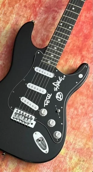 GFA Dustin Kensure x3 Band * THRICE * Signed Electric Guitar PROOF COA, изображение 2