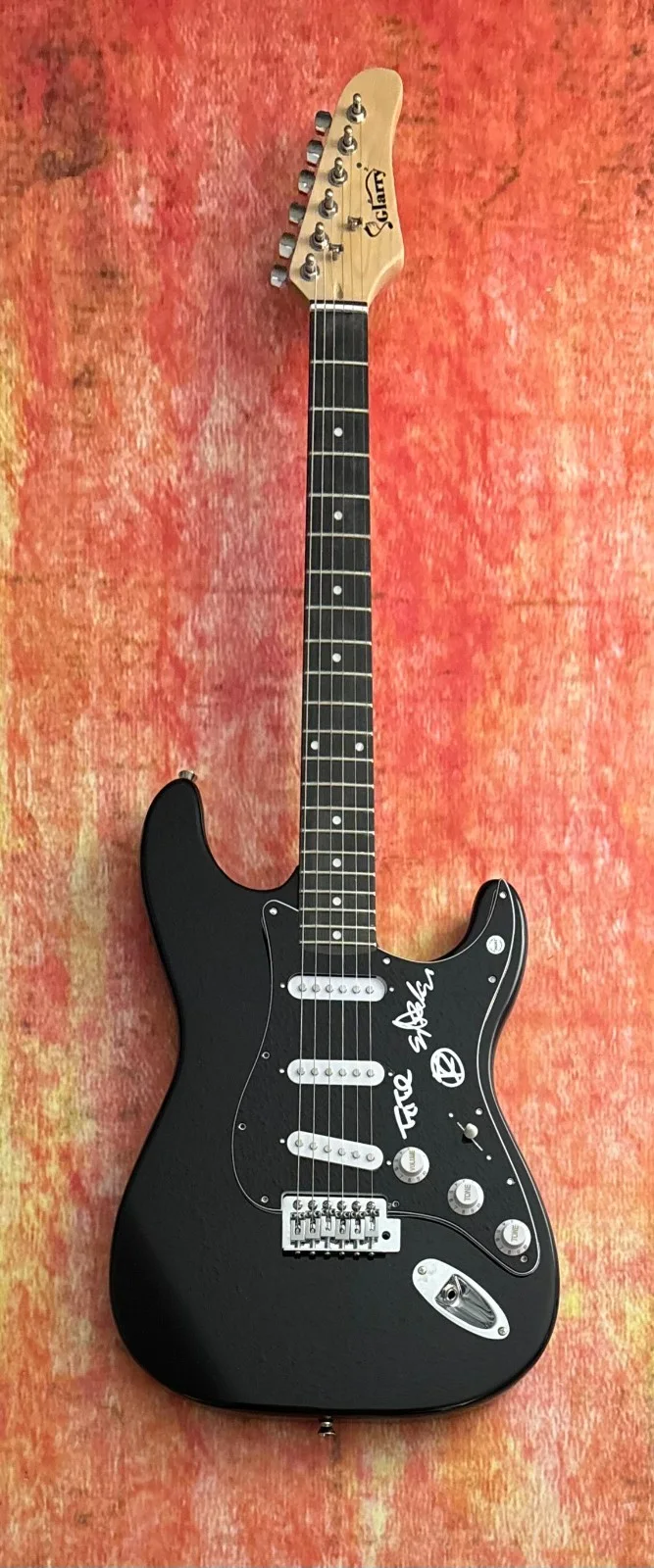 GFA Dustin Kensure x3 Band * THRICE * Signed Electric Guitar PROOF COA, изображение 4