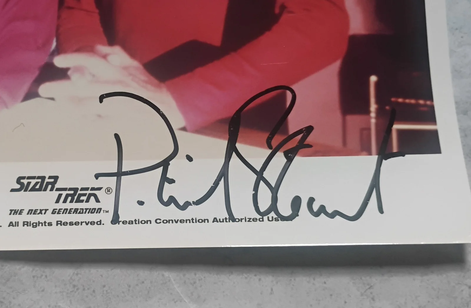 Patrick Stewart Hand Signed Autograph 8x10 Photo BAS COA Star Trek, image 2