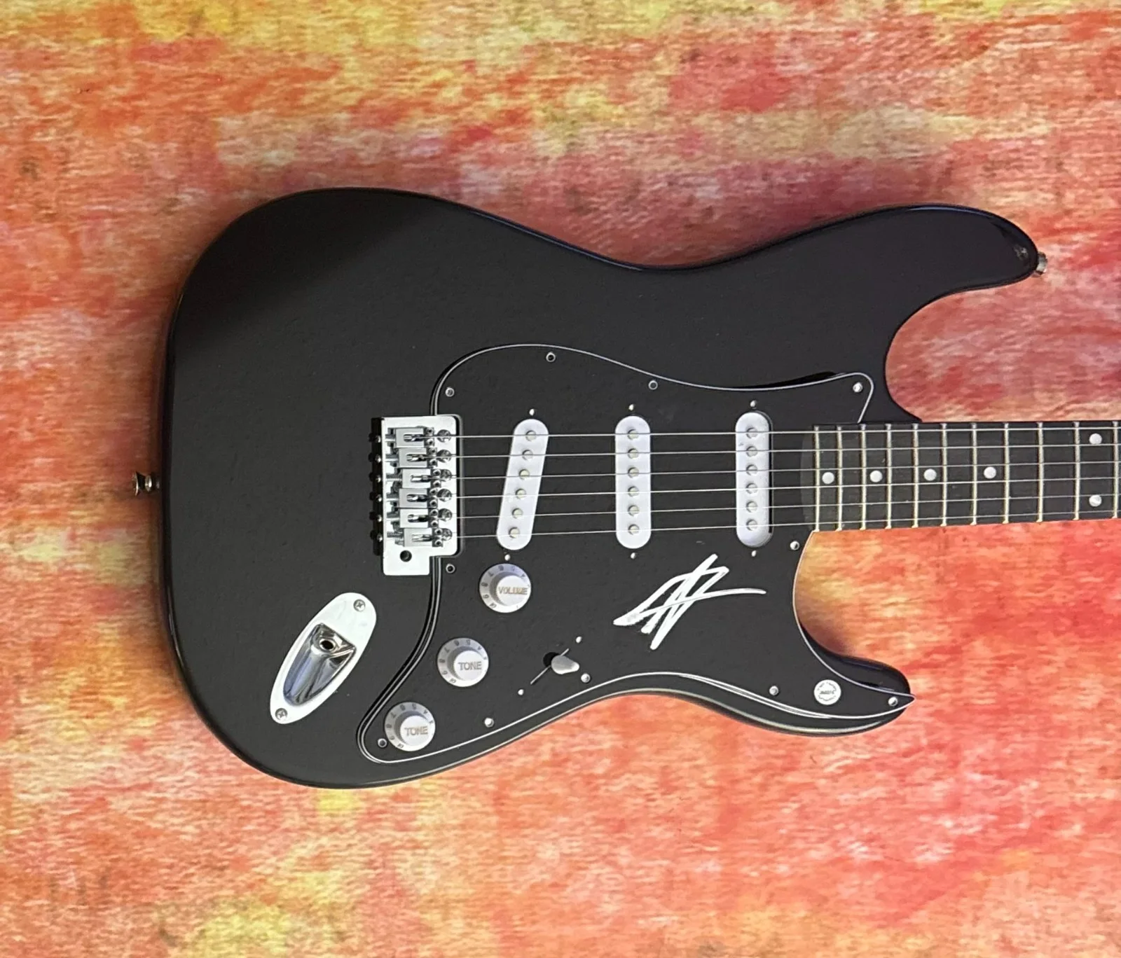 GFA Creed Rock Star * SCOTT STAPP * Signed Electric Guitar PROOF COA, image 5