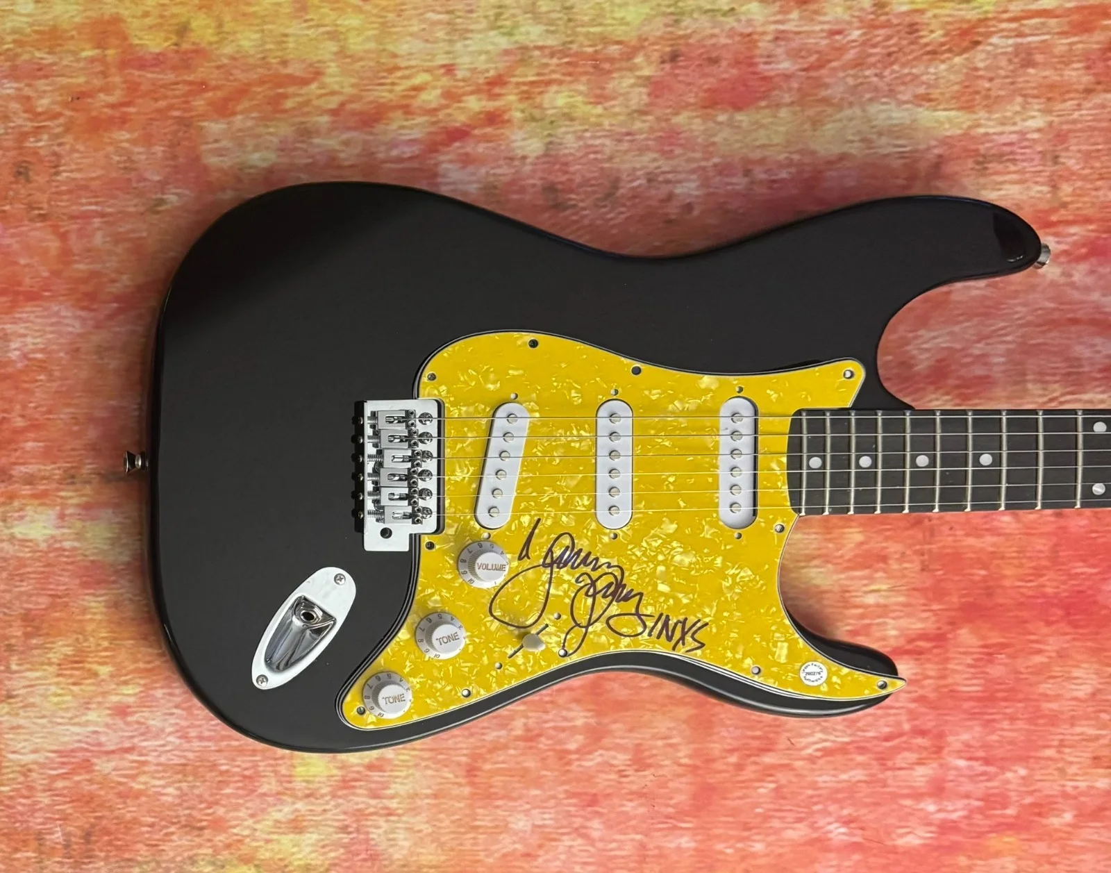 GFA INXS Band Guitarist * GARY BEERS * Signed Electric Guitar PROOF COA, image 2