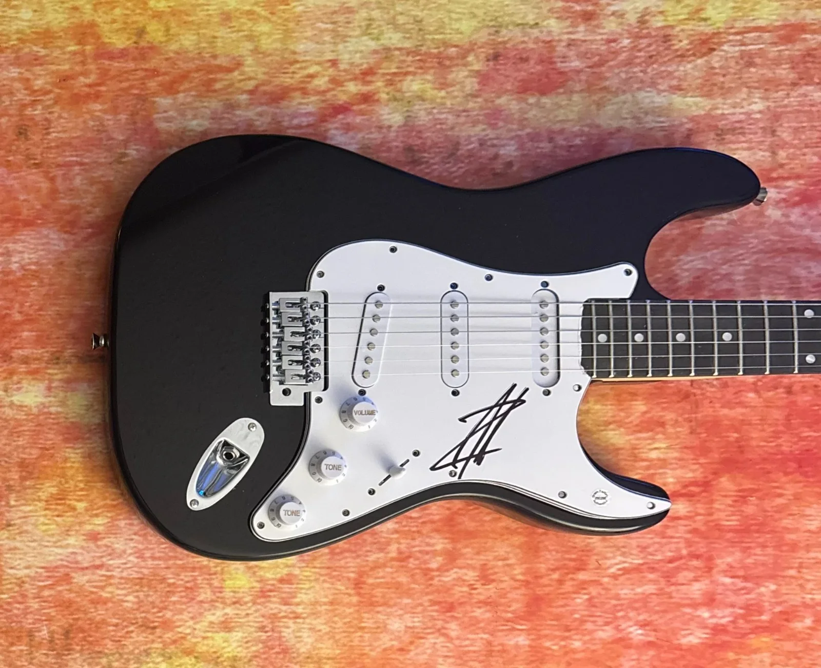 GFA Creed Rock Star * SCOTT STAPP * Signed Electric Guitar PROOF COA, изображение 5