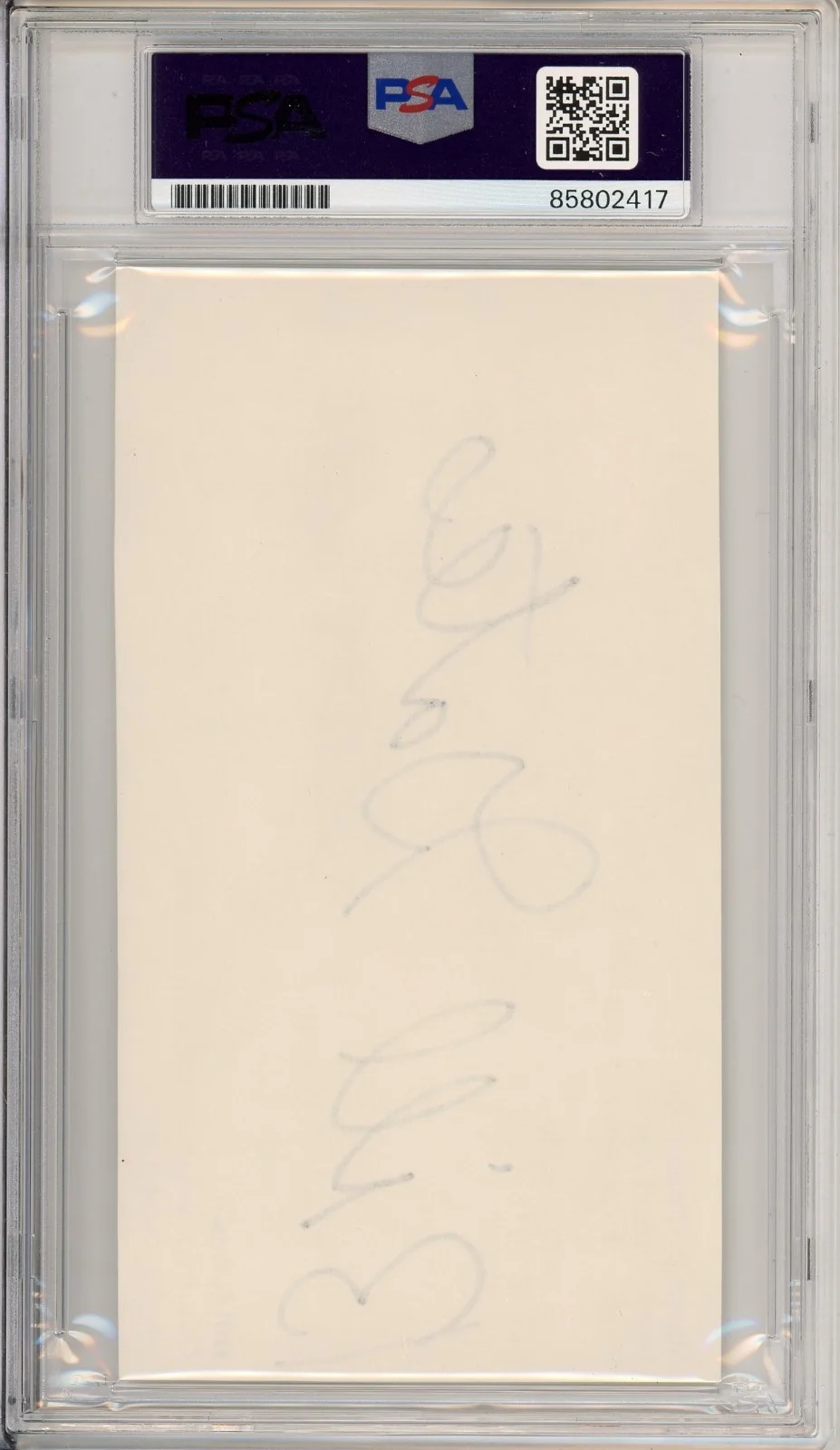 Bill Gates — Bill Gates SIGNED Microsoft Business Card Cut PSA DNA COA Authentic AUTOGRAPH, image 2