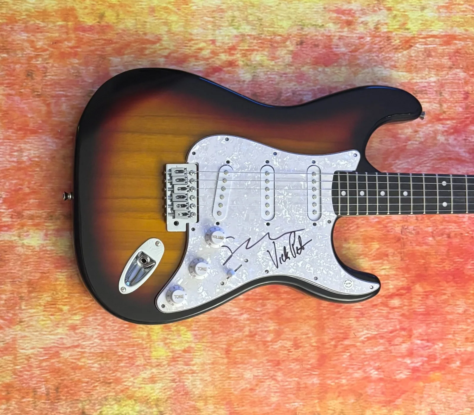 GFA Susanna Hoffs & Vicki Peterson * THE BANGLES * Signed Electric Guitar COA, image 4