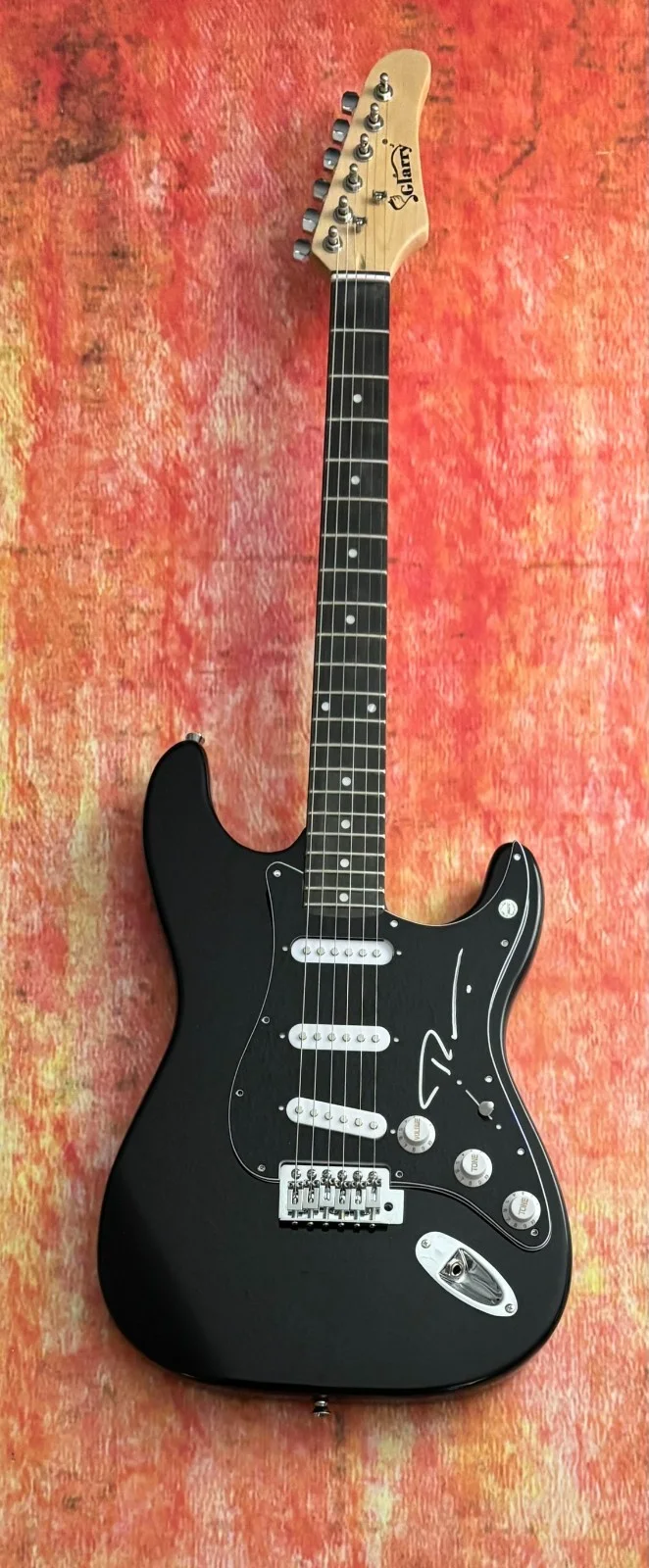 GFA Nickelback Rock Star * RYAN PEAKE * Signed Electric Guitar PROOF COA, image 5