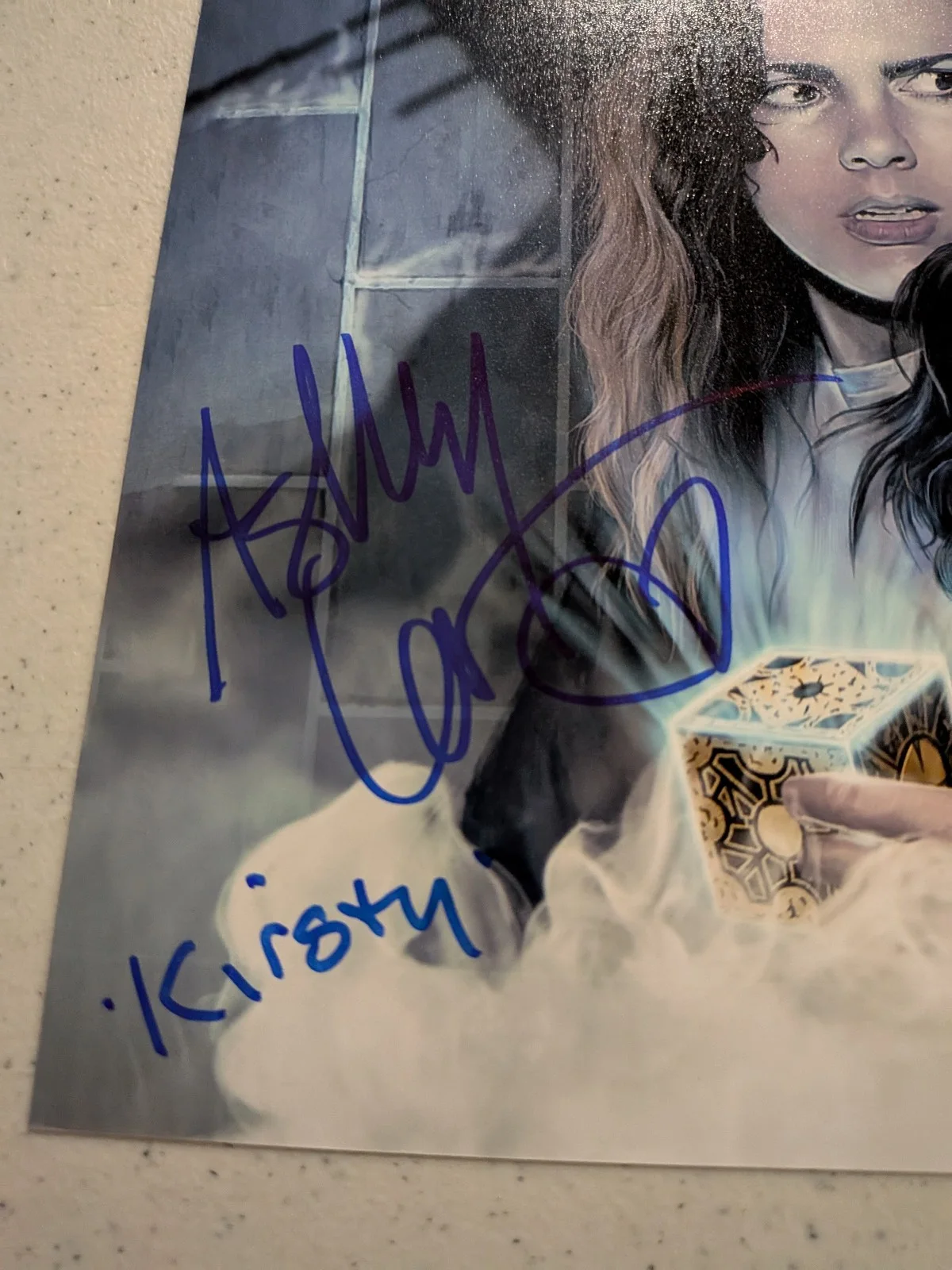 ASHLEY LAURENCE Signed Hellraiser 8x10 Photo Kirsty Autograph JSA COA s, image 2
