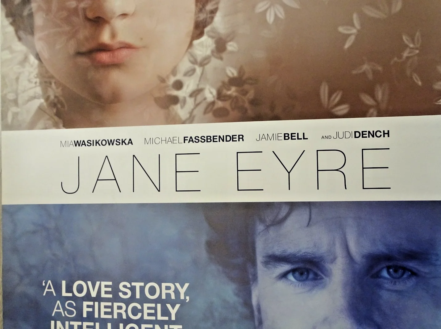 Jane Eyre Poster One Sheet Mia Wasikowska Michael Fassbender 2011, image 4