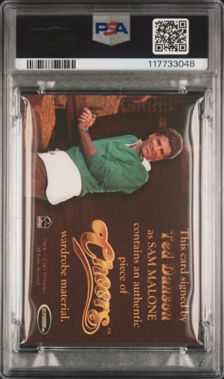 Ted Danson — Ted Danson Cheers Autograph PSA 8 / 10 Auto, image 2