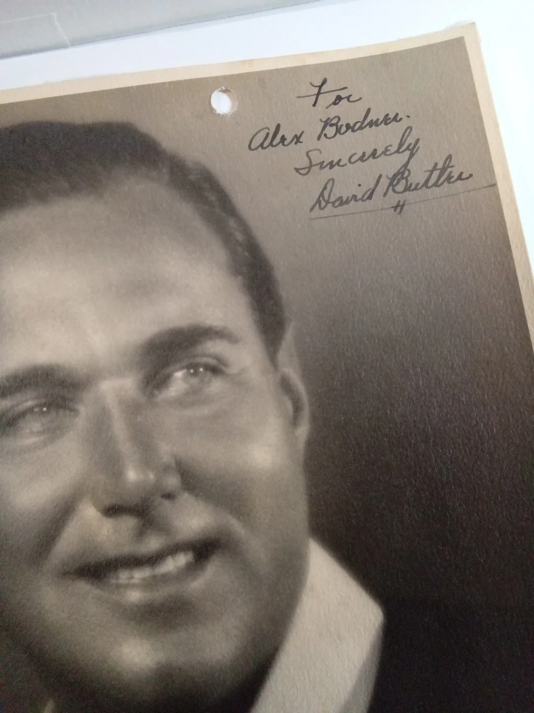 David Butler Signed 8x10 Photo JSA Authenticated Shirley Temple Director, изображение 3