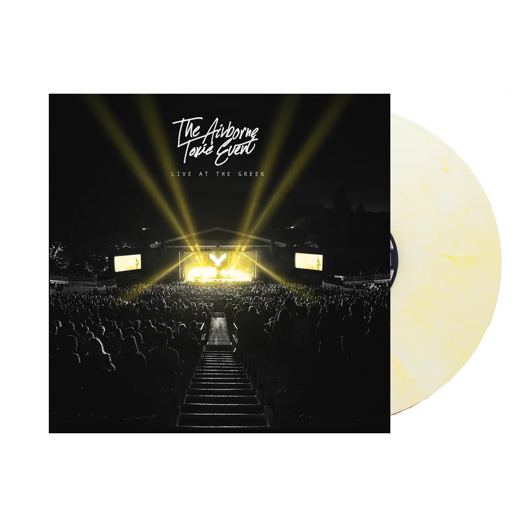 THE AIRBORNE TOXIC EVENT Live at The Greek VINYL Butter Cream SIGNED *JSA COA*, изображение 4