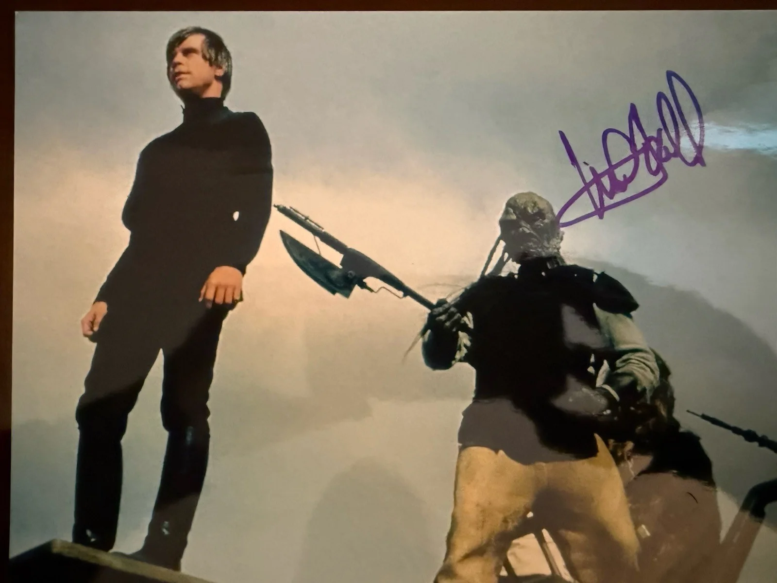 Mark Hamill — MARK HAMILL HAND SIGNED STAR WARS AUTOGRAPH 8x10 COLOR RARE JSA LOA LUKE, image 4