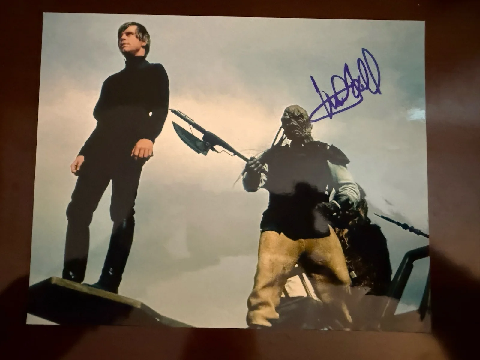 Mark Hamill — MARK HAMILL HAND SIGNED STAR WARS AUTOGRAPH 8x10 COLOR RARE JSA LOA LUKE, image 5
