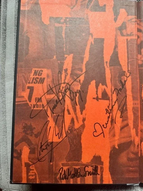 Curtis Cregan — Rent Cast Signed Photo & Book LOT w/ Beckett LOA x2 + Signing Photos (6 Autos), изображение 2