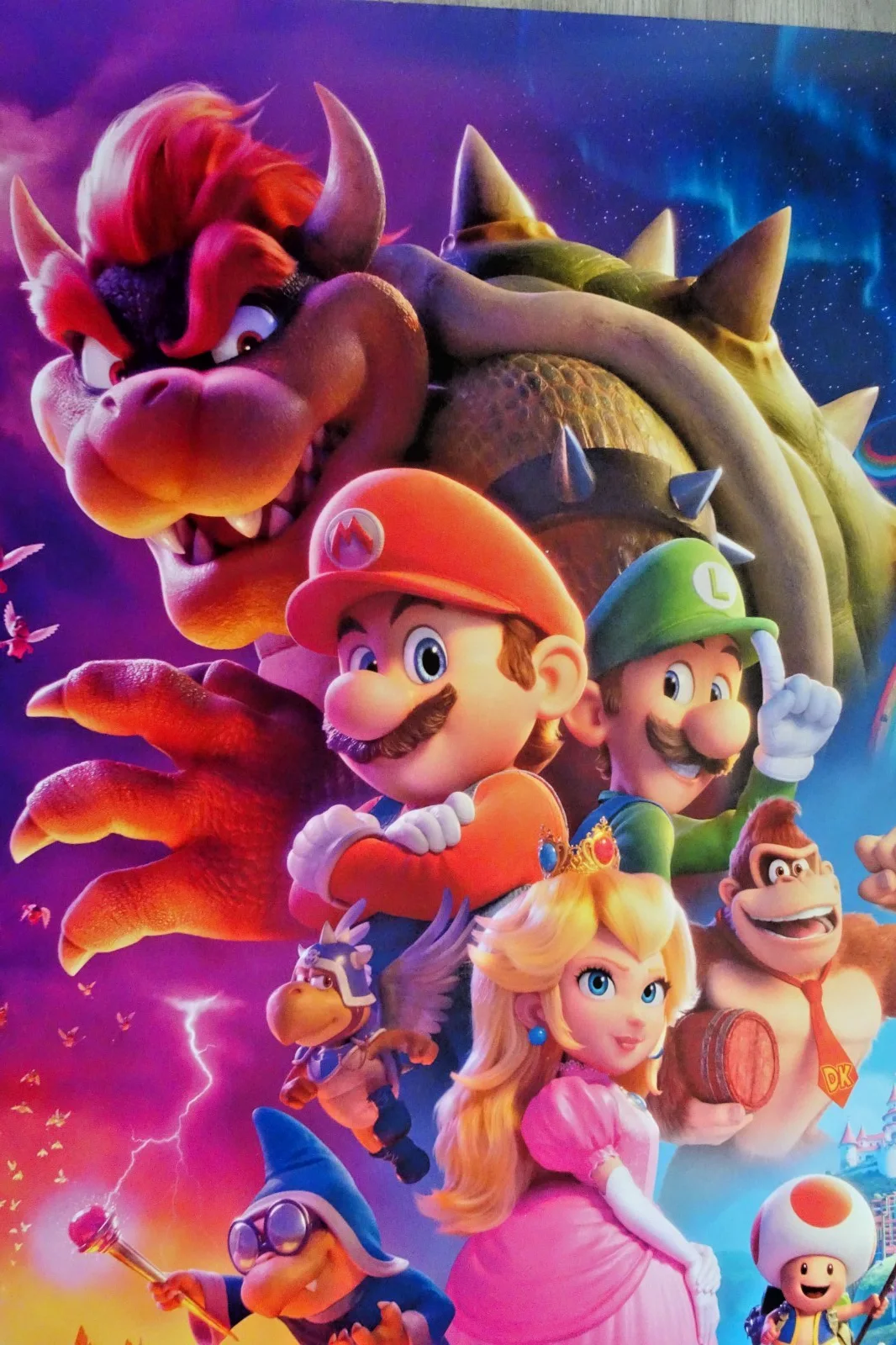 Super Mario Bros Poster One Sheet 2023 Chris Pratt Nintendo Movie, изображение 2